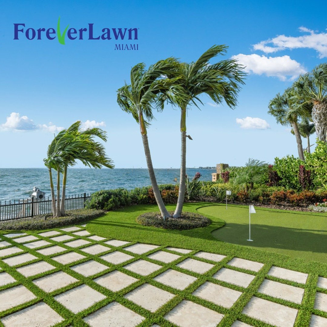 Design your dream backyard with @foreverlawnmiami. Reach out today for a free quote.