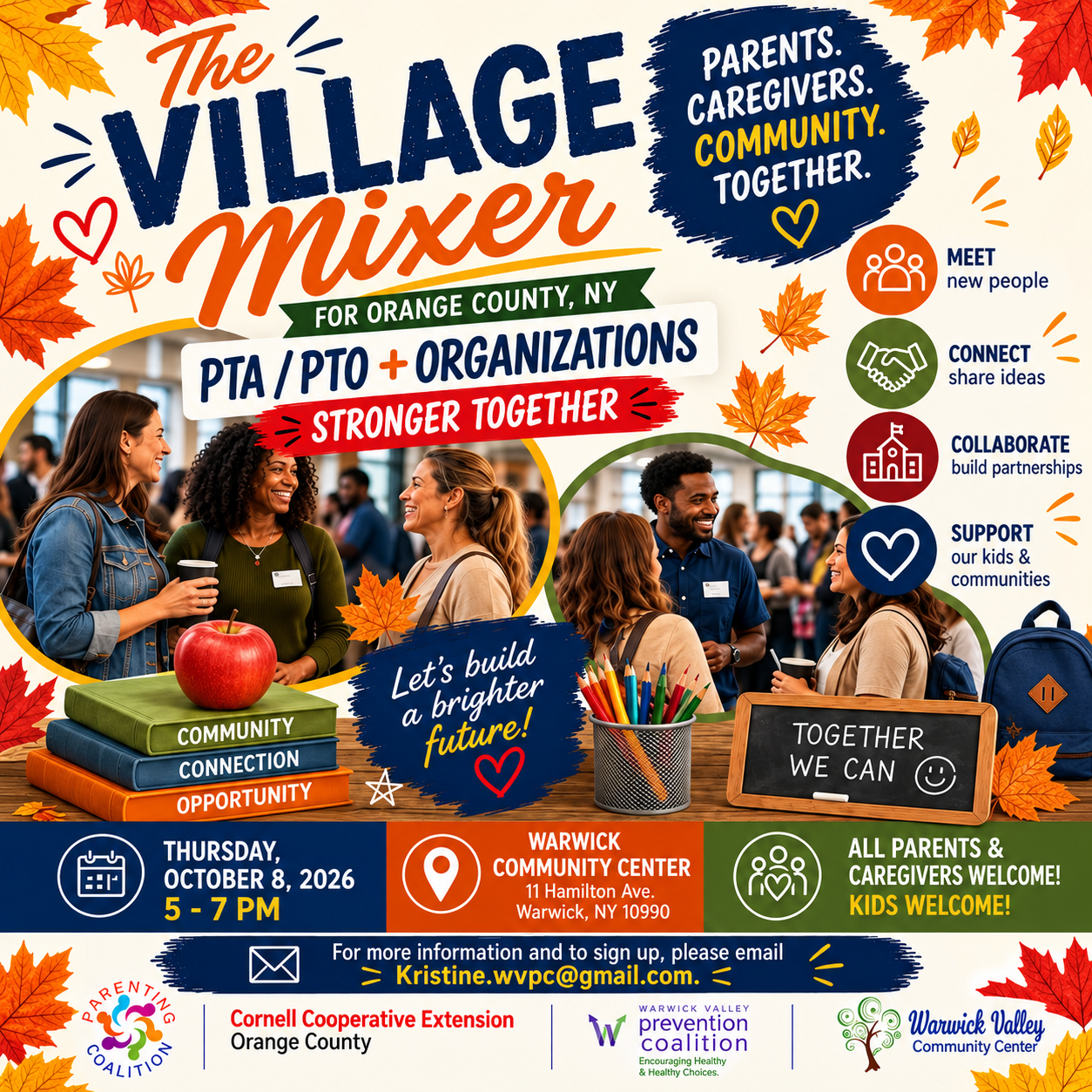 The Village Mixer for PTA and PTO Orgs of Orange County, NY