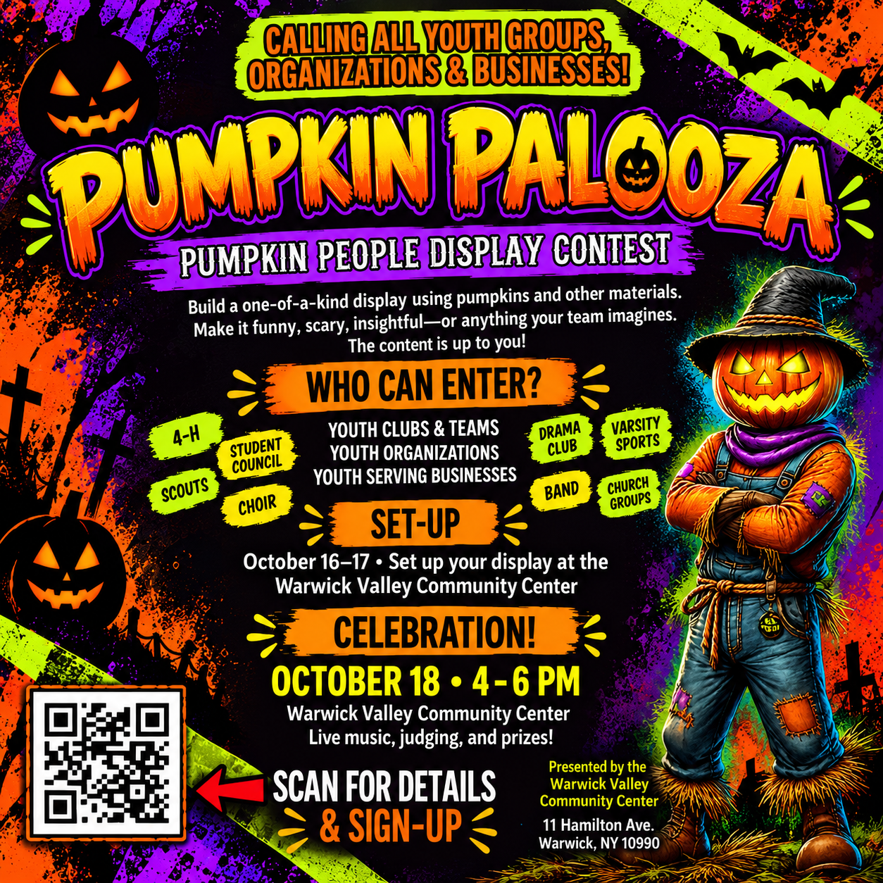 Pumpkin Palooza Flyer