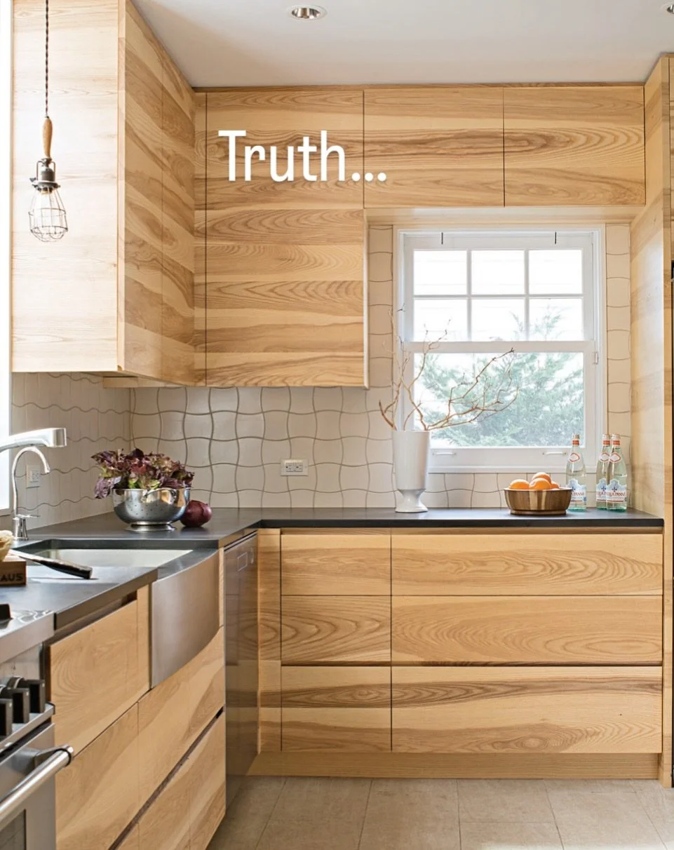 A truthful life is one full of kindness, reflection, connection, integrity, and ultimately unity.  It demands authenticity.

Untruths sit and fester.  They breed darkness, anger, separation and ill feelings of oneself. 

In design modern materials - 