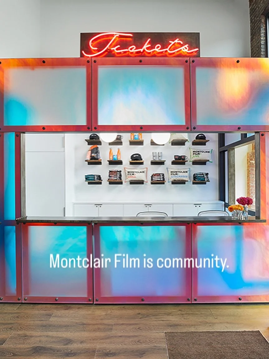 We feel lucky to not just be sponsors for the @montclairfilm Festival for over 10 years but also be the designer for all three of their brick and mortar locations - Cinema 505, The Clairidge, and now the Bellevue.  Each project bringing back to live 