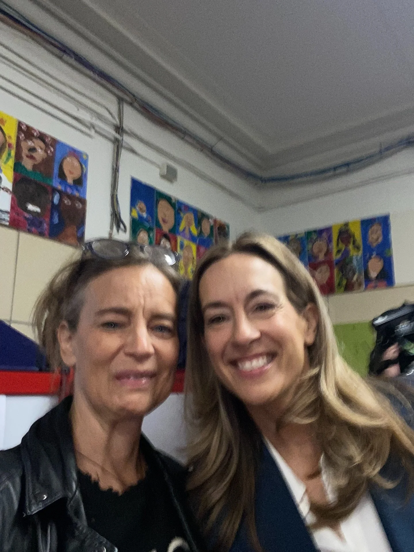 I could not be more proud than to vote for this woman Mikie Sherrill - she exemplifies leadership strength and unity. 
I was lucky to not just vote for her but also NEXT to her!!! (I was so thrilled the photo is a little blurry!)
💙💙💙VOTE BLUE💙💙?