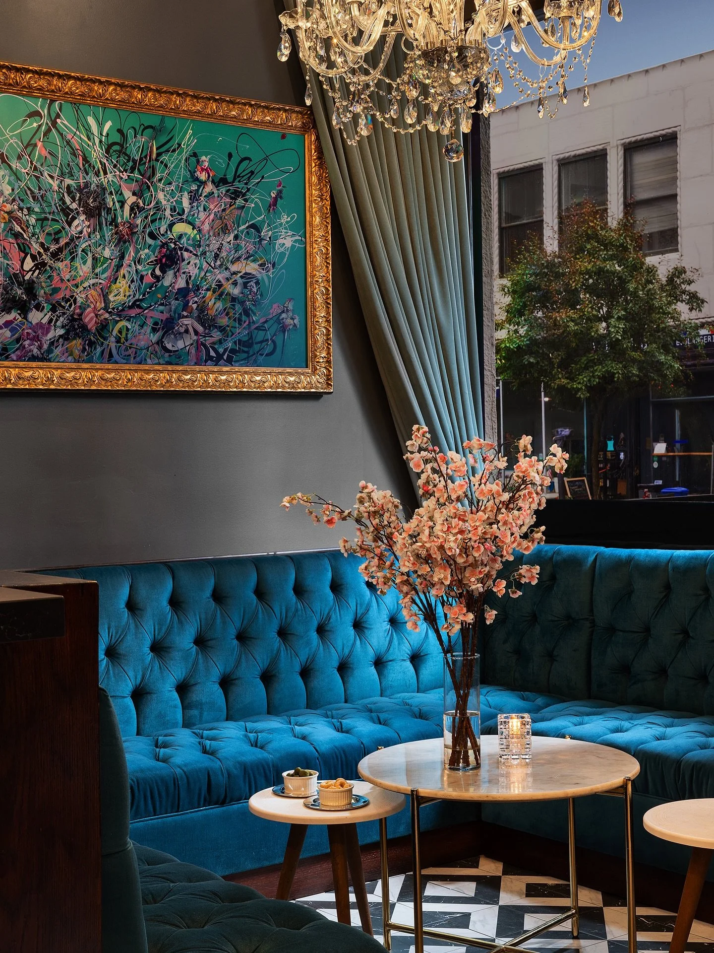 In a digital world what are the spaces that draw you into community and connection?  In those spaces, what are the details that make you feel?  Is it the buzz of energy?  The smooth vibe of the service?  The pleasing colors and textures?  The scent o