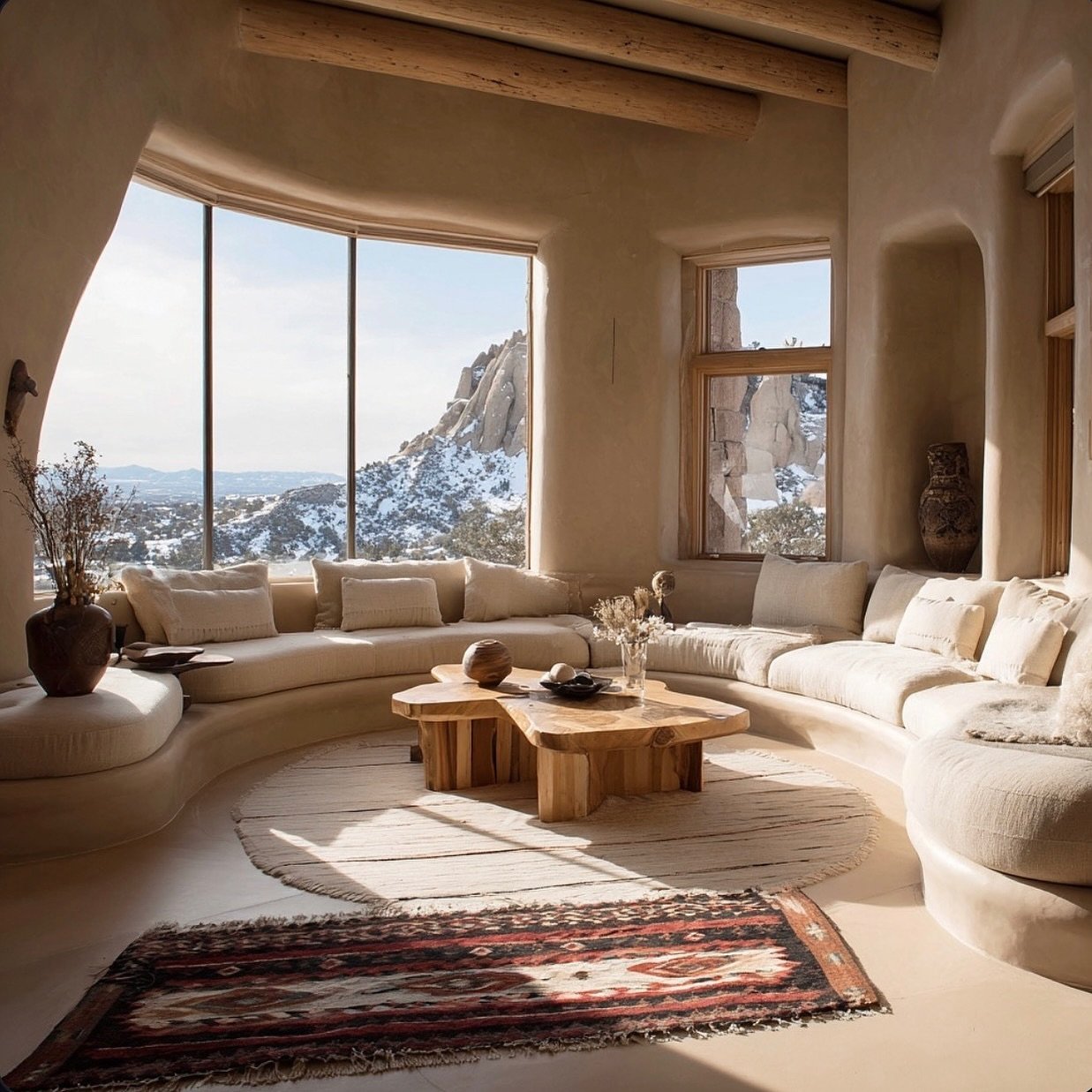 There is nothing more sacred than home. 

In many cultures across the world, early building was focused on the conn stink between this earthly world and spirit beyond. 

One example, the Pueblo Indians where they believed their ancestors first lived 