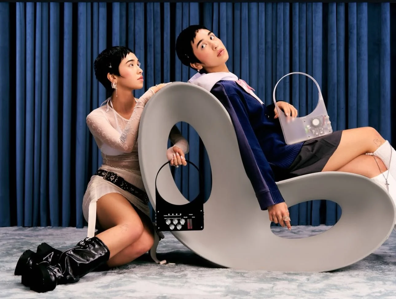 Nik Bentel Studio’s Expressive Handbags - The Mixer and Speaker Bag