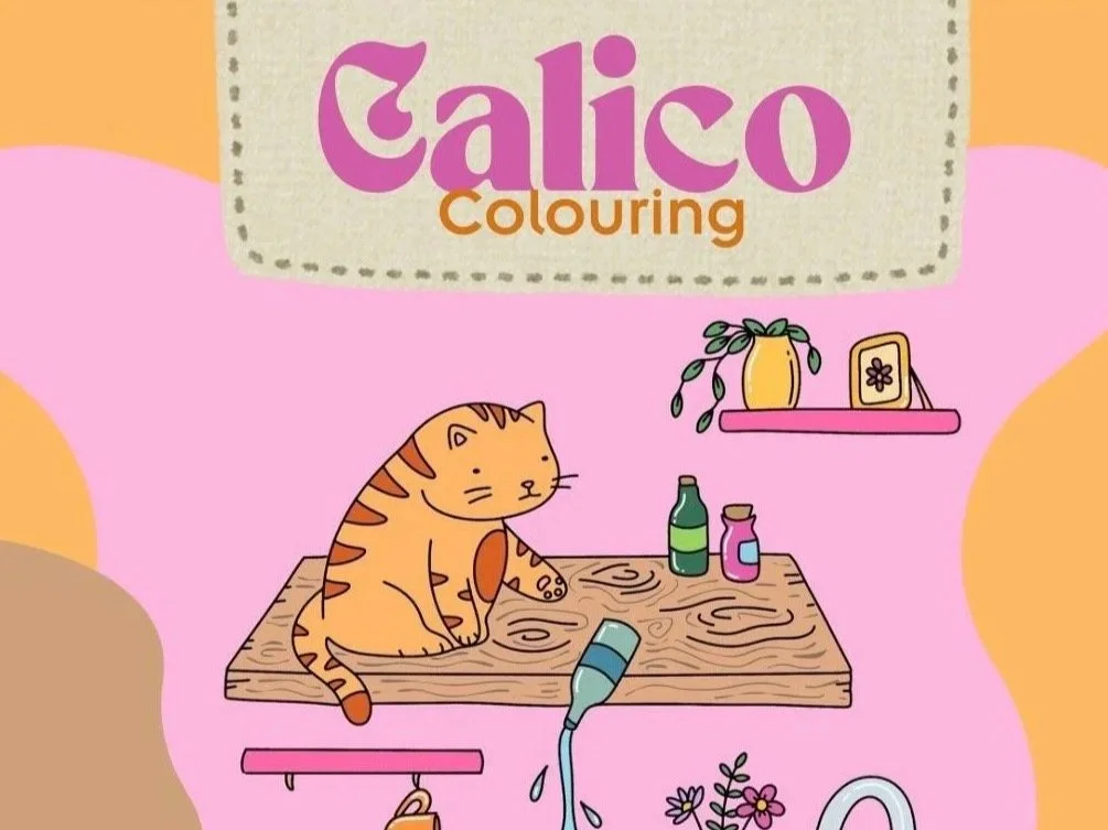 Jade Murray&nbsp; and the Joy of Calico Colouring