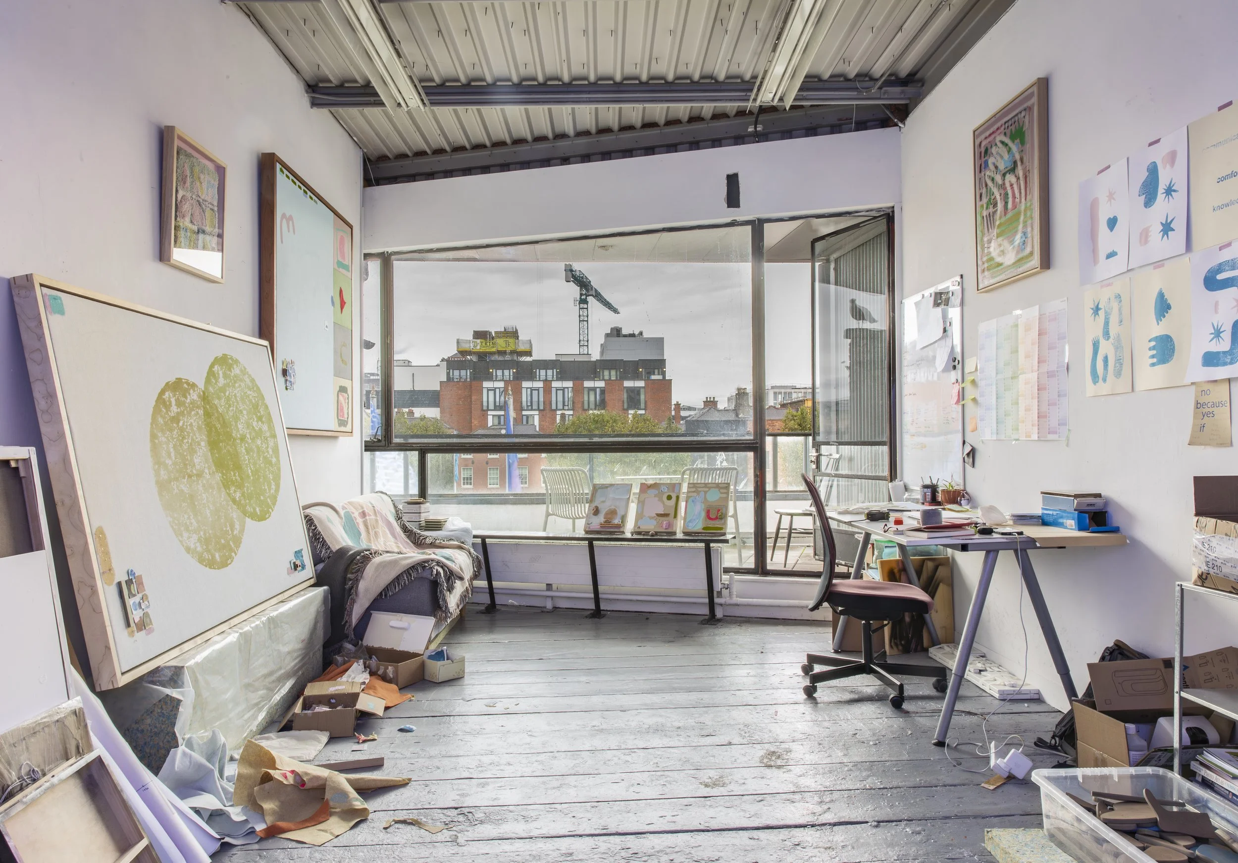 Temple Bar Gallery + Studios and Rebecca Moccia’s Exhibition, Nostalgism