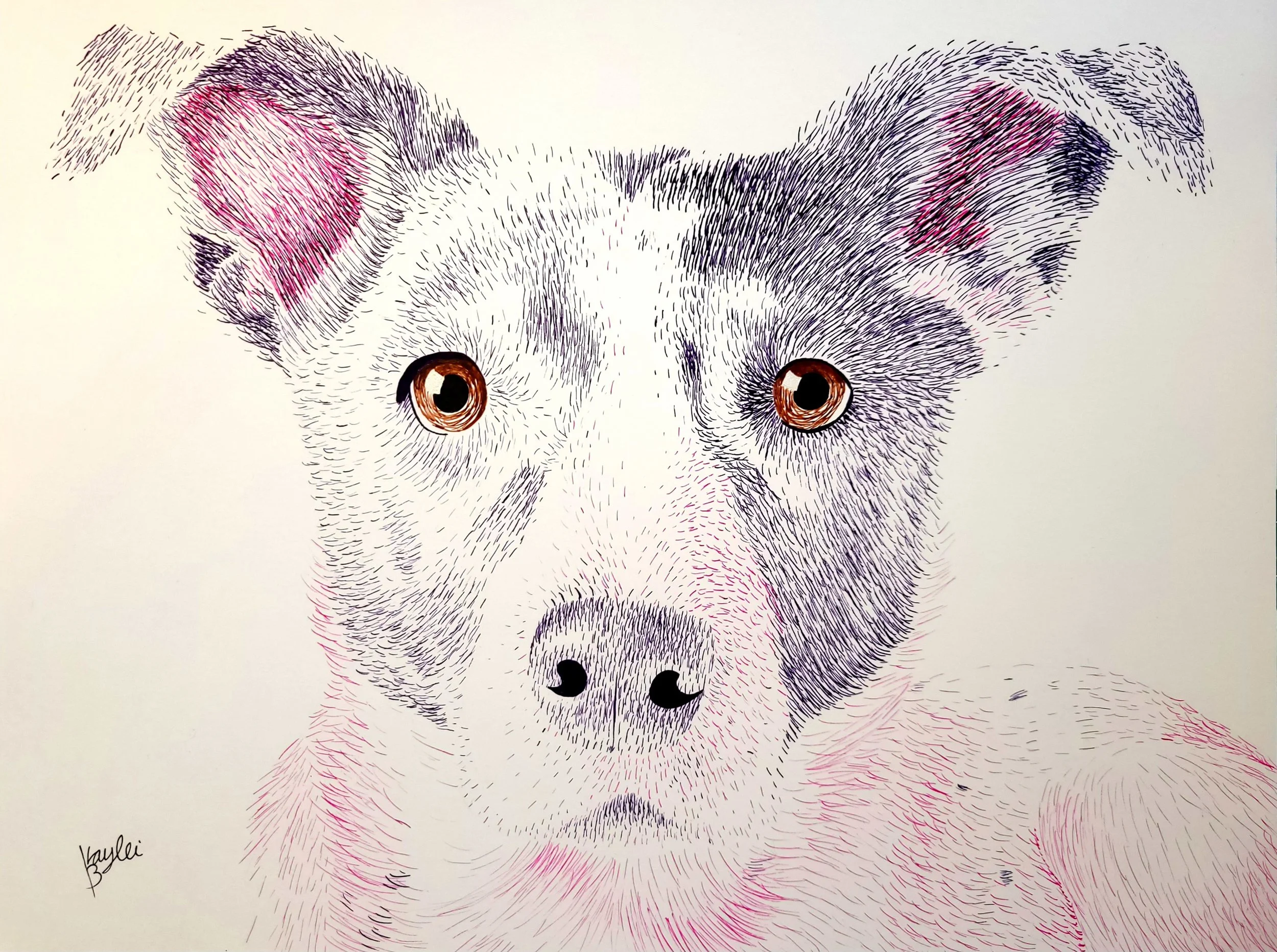 Sophie done with Violet and Magenta.