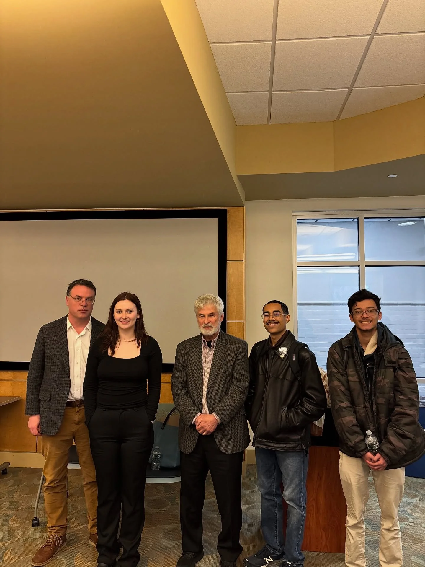 Investigative Journalism Symposium Highlights

Roughly 40 students and faculty attended the Investigative Journalism Symposium on Thursday, Nov. 13, in Vlock. 

Organized by adjunct faculty Andy Thibault, the discussion focused on the case of J&rsquo