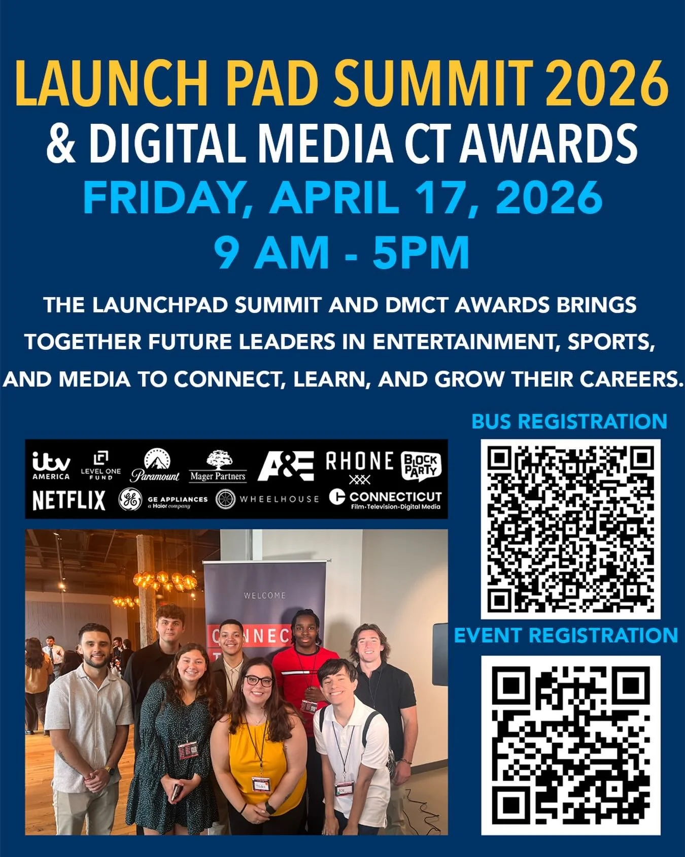 ONE WEEK AWAY ⏳
Ready to connect, learn, and grow? Join us at the Launch Pad Summit 2026 on April 17 and take the next step in your career.