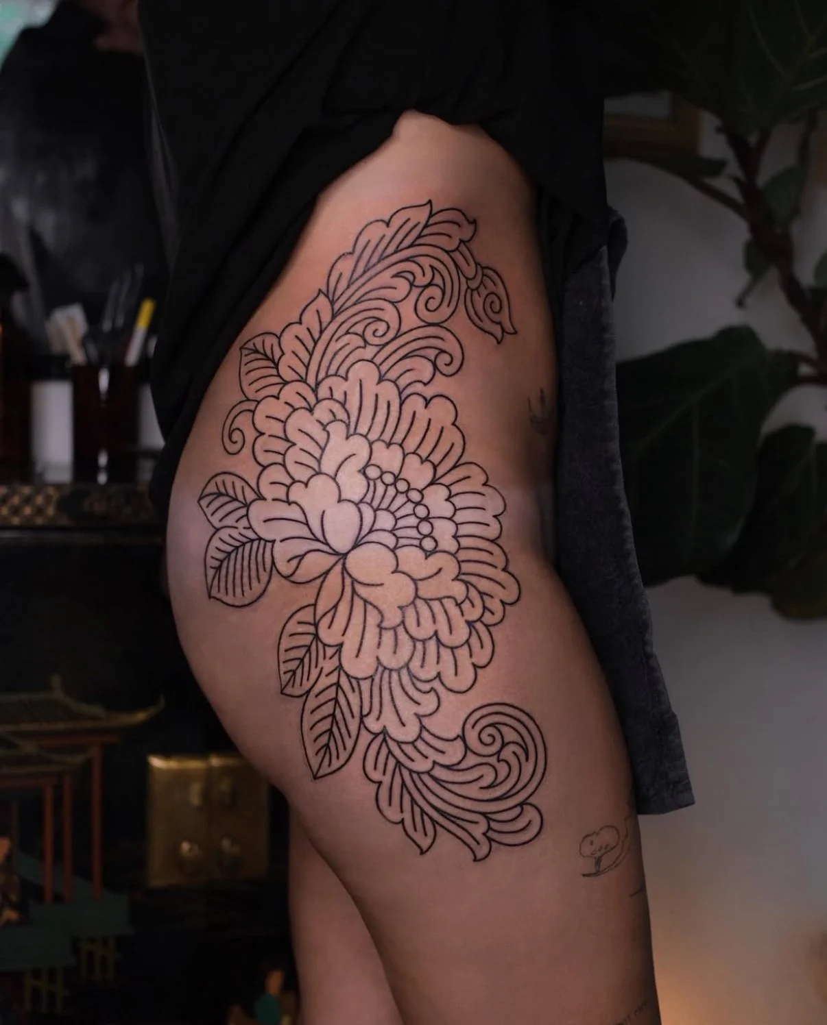 Floral cuisse