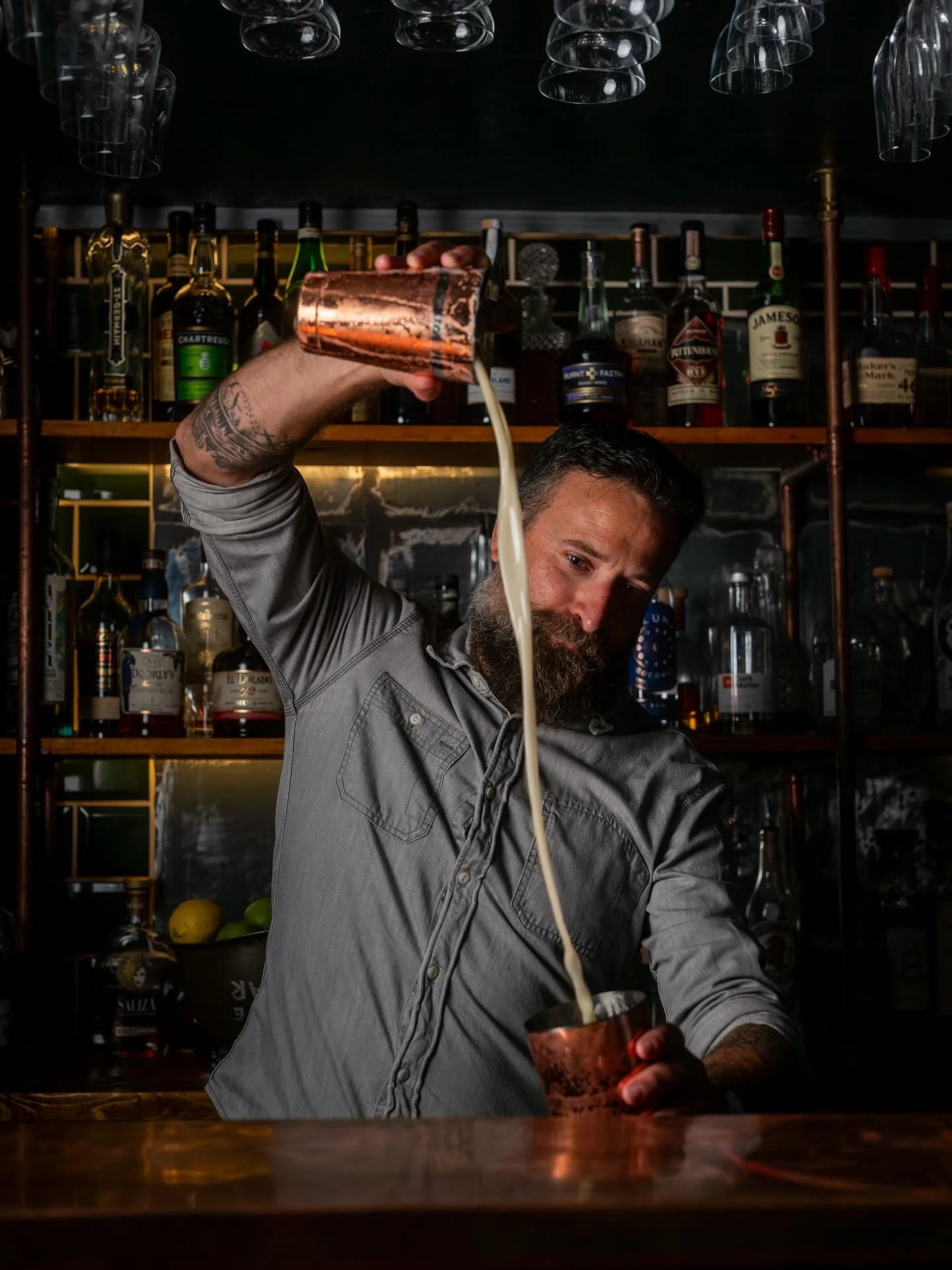All the FUN &amp; creativty with @tomthumbnewquay 🔥 🍹 making a mess = the best photos. If you don&rsquo;t know Tom Thumb then get to know - just the best cocktail bar in Cornwall if you ask me 👀