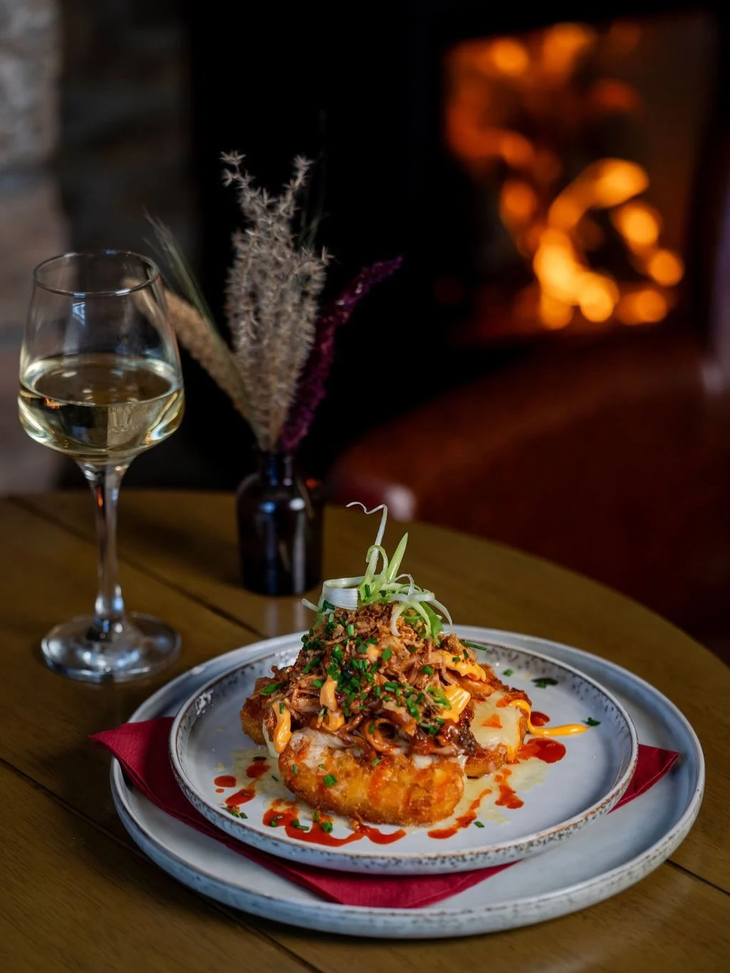 Shooting cosy pub vibes at @newinn_parkbottom 🍃 

Think comforting small plates, pub classics and beautifully presented but just as delicious desserts. It&rsquo;s been so fab working with The New Inn over the last year and I&rsquo;ve seen them go fr