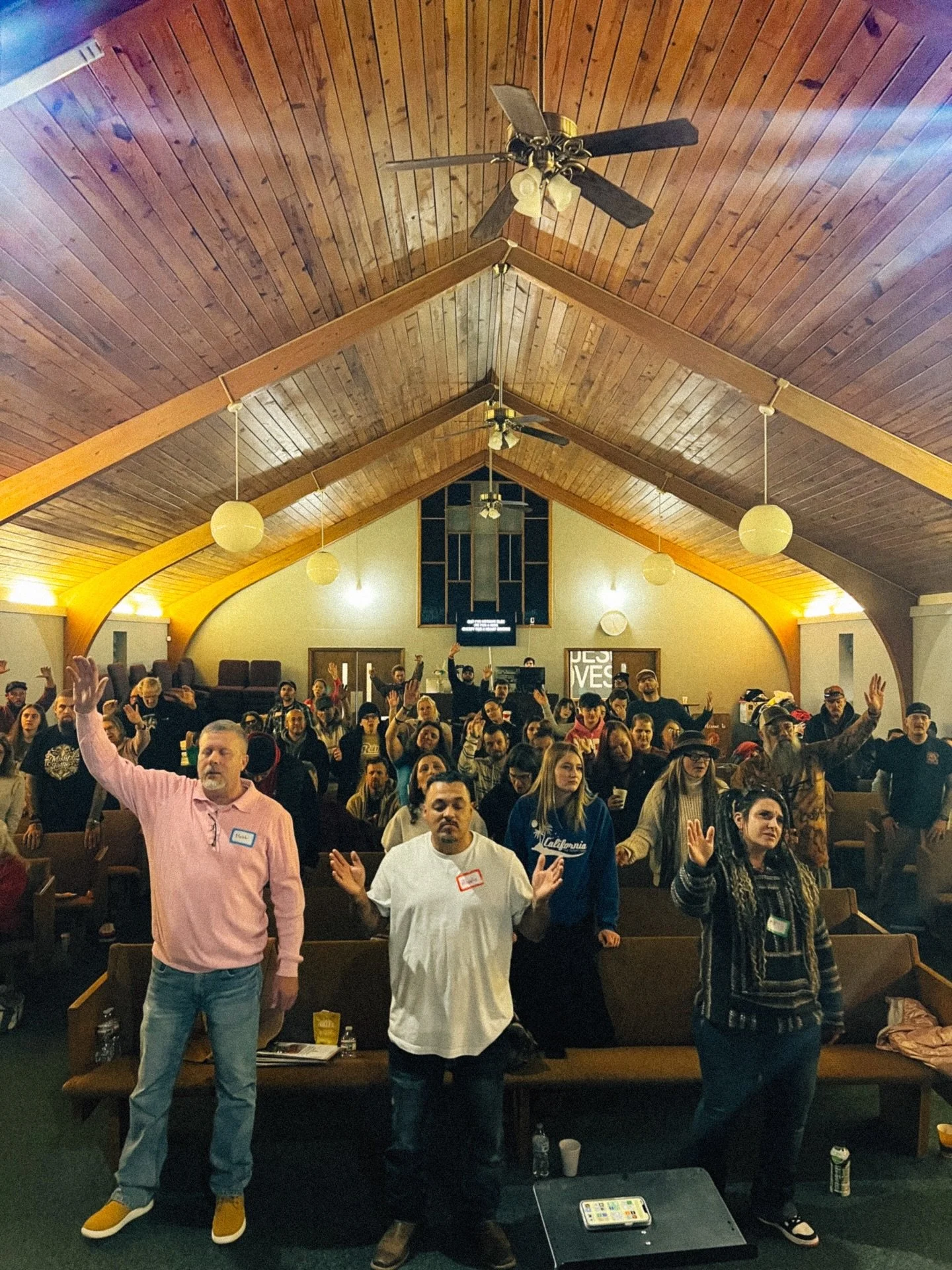 Last night. 🙌🏼 🔥 
The Good News is just so GOOD!
Jesus is on the move at Sanctuary &mdash; come join us next week!