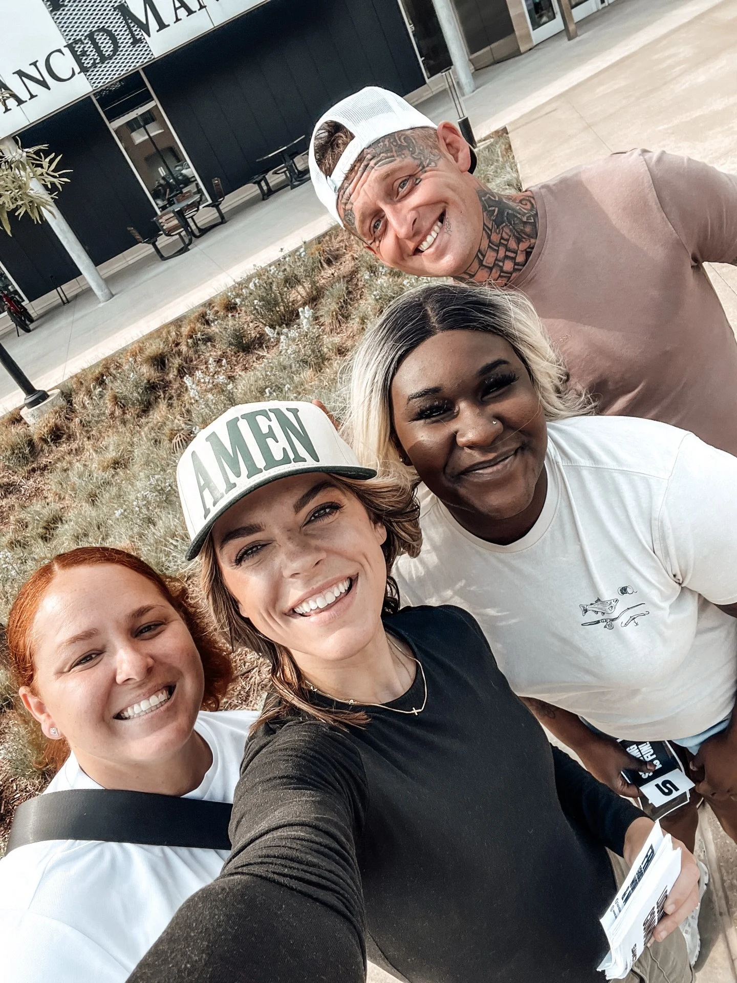 We had the best time meeting students at @ozarkstech today! OTC students &mdash; if you&rsquo;re looking for community, we&rsquo;d love for you to join us on Saturdays at 5. 🙌🏼