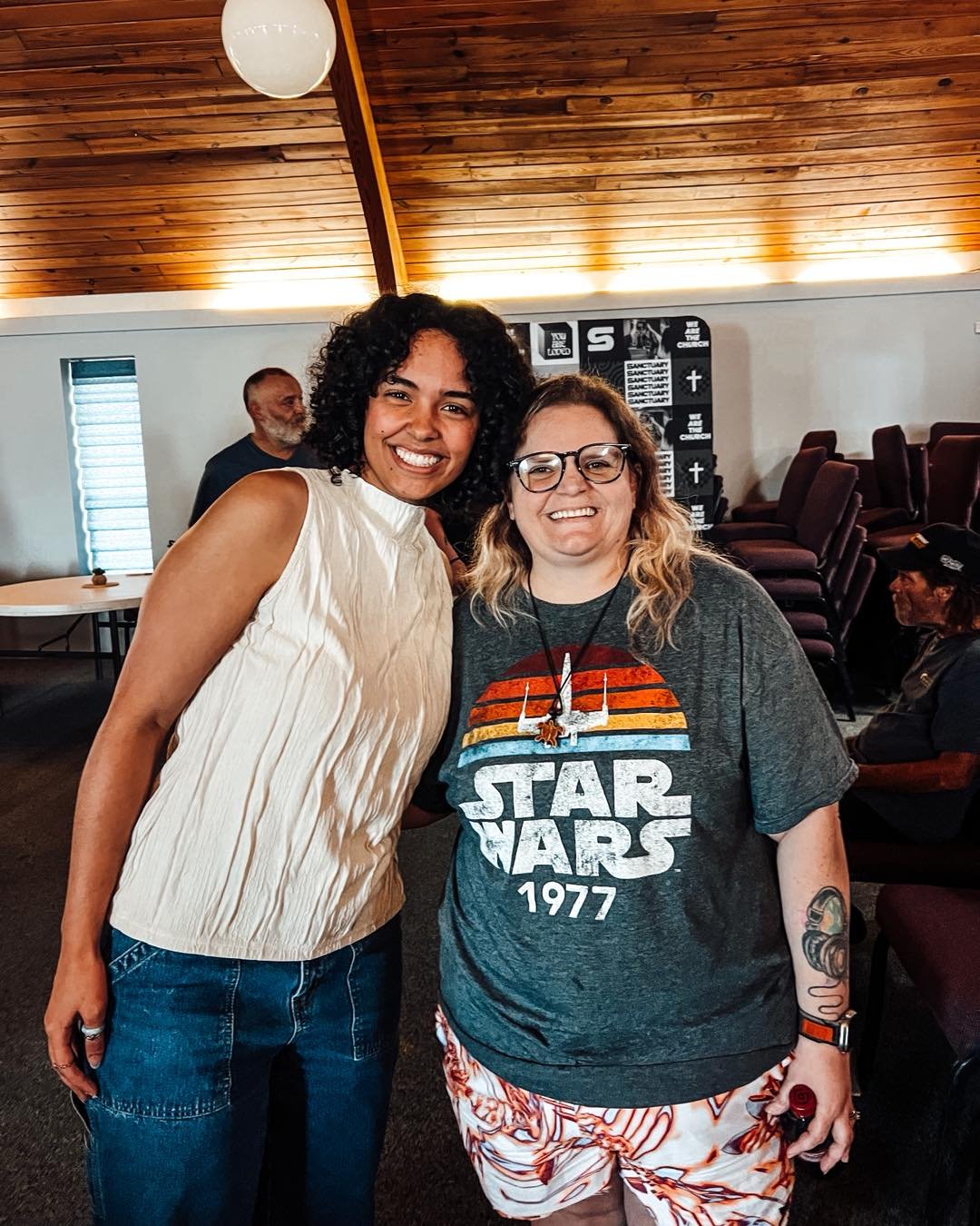 SATURDAY RECAP 🙌🏼

✅ We worshiped our faces off
✅ We served groceries to 50 families
✅ We connected over dinner
✅ We talked about Jesus flipping tables
✅ We prayed HEALING over others
✅ We met so many new people

Safe to say&hellip; it was an incre