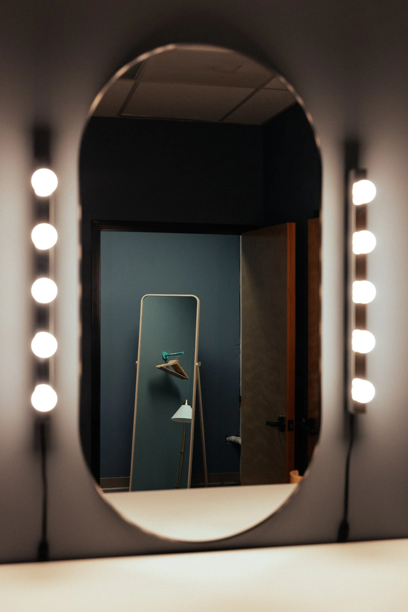 Skinny Jeans studio in Kansas City area with an LED wall for photo and video production. Commercial, film, social, corporate, people, portraits, lifestyle, action, music videos and photography can all be filmed or photographed on an LED wall.