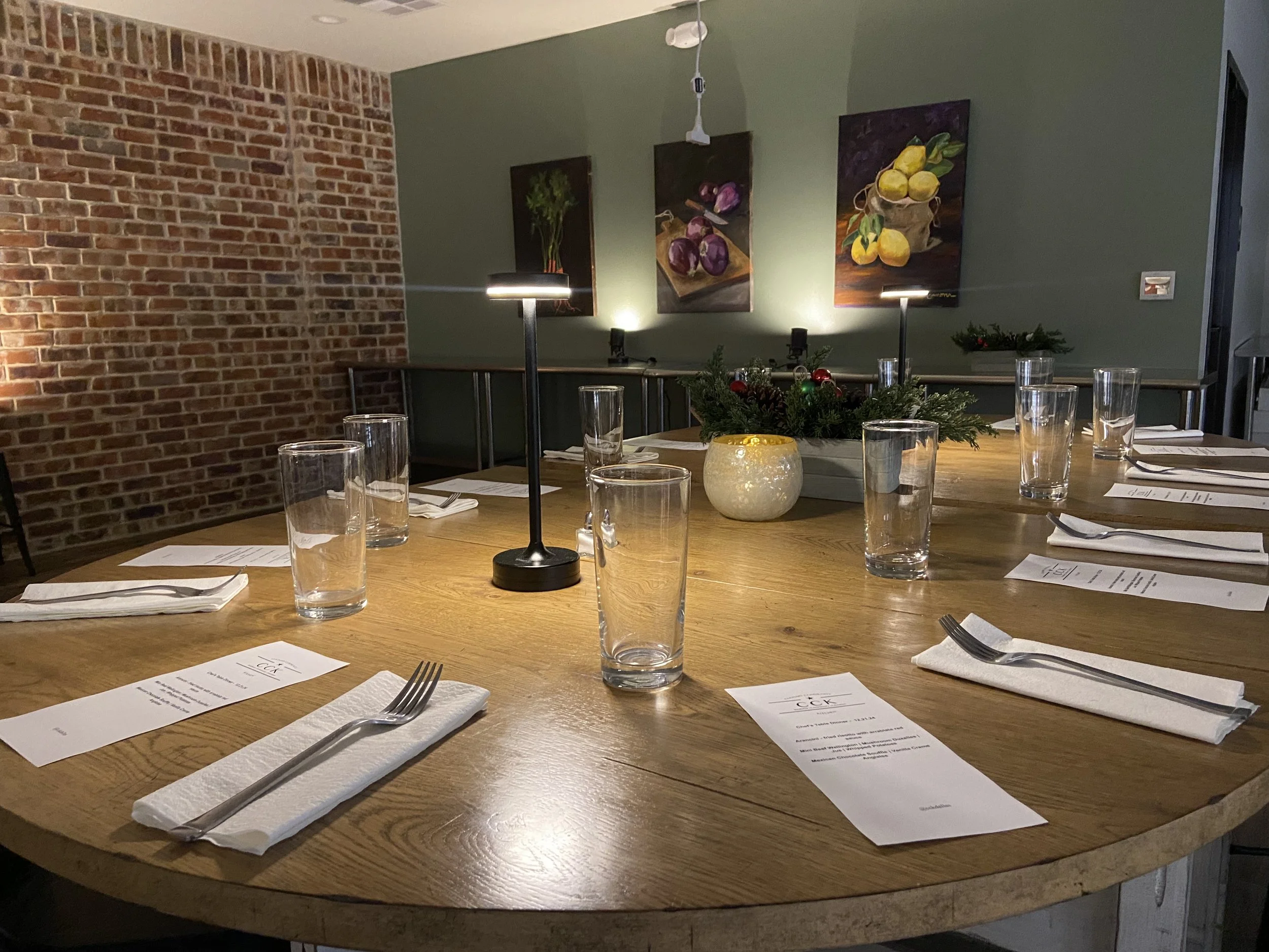 Chefs Table Dinners