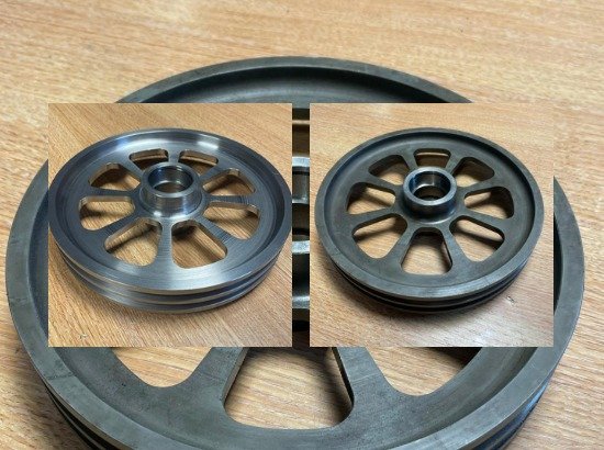 Before &amp; after Case Hardening 🔥 

We work with reliable suppliers that enables you to finish your project with us, with a range of specialist machining services and surface treatments. 

- Heat treatment

- Anodising

- Powder coating

- Sand bl