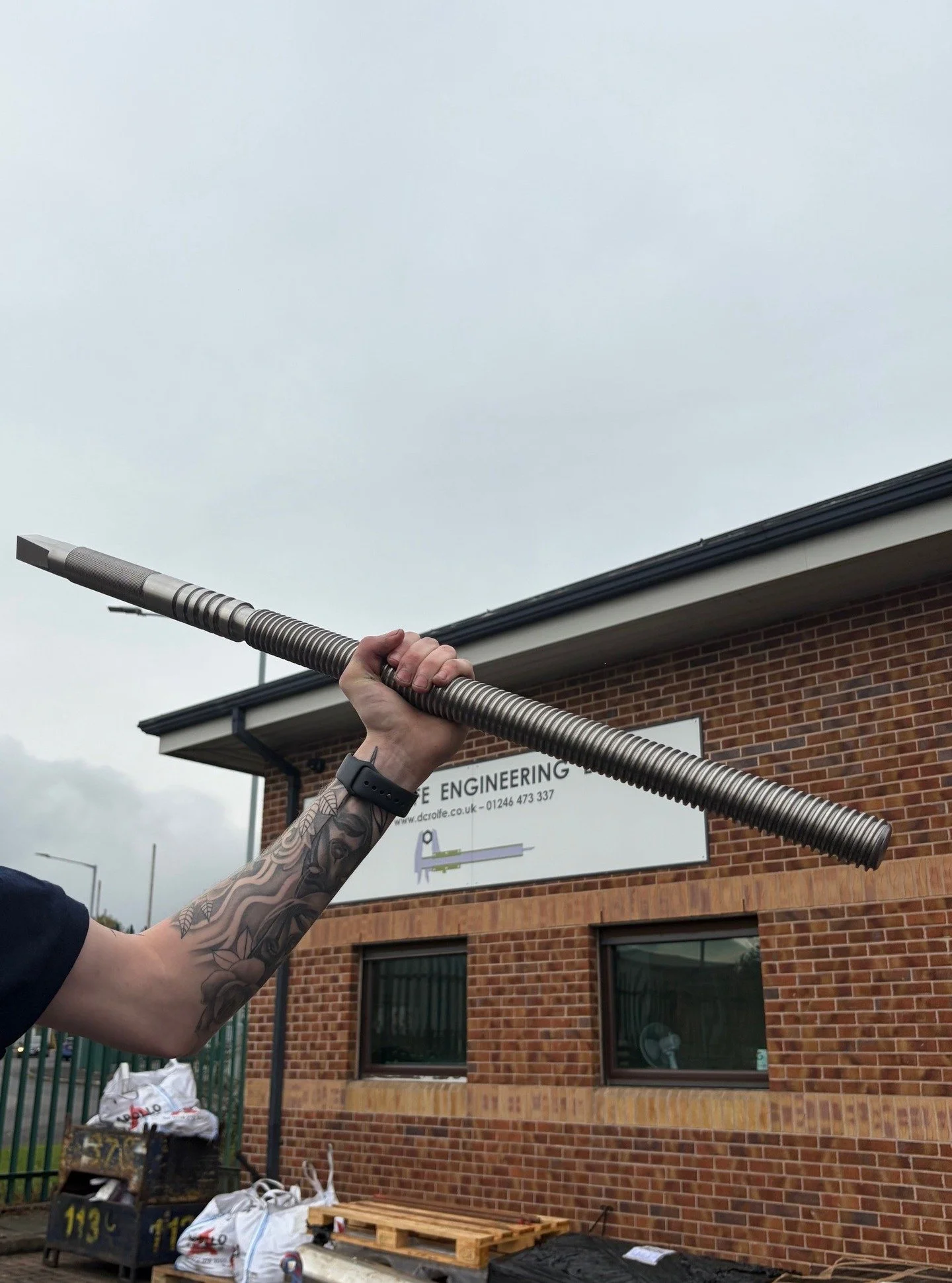 Trapezoidal Spindles made from 303 Stainless Steel round bar for our long standing Valve customer 🥶