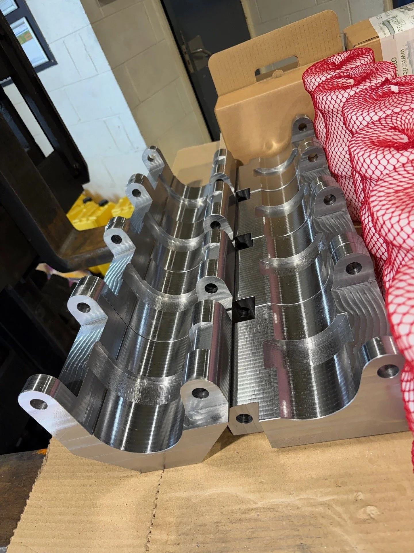 February was one of the busiest months we've ever had 🤯 

Grateful for the continued support from our customers &amp; suppliers 🤝 

We finished the month off completing these Guidance Bracket sets, complete with pins and plastic split bushes 🤩