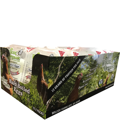 Organic Hard-Boiled Whole Peeled 