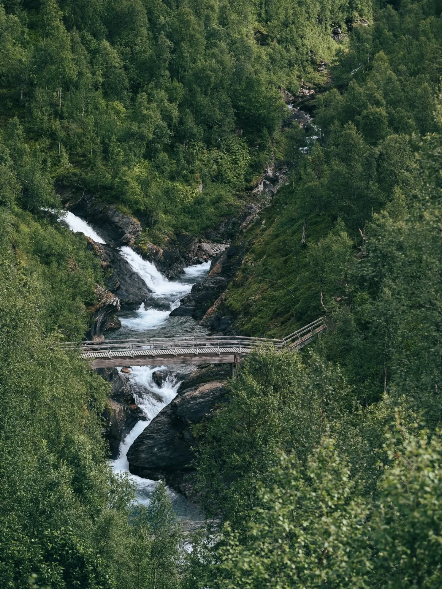 First day of the hike, I saw this nice spot and decided to stop and take a photo, only 30 minutes after we started.

Once done, we kept going, happy to finally begin the trip. Only a few kilometers done&hellip; out of 450 planned (well... we actually