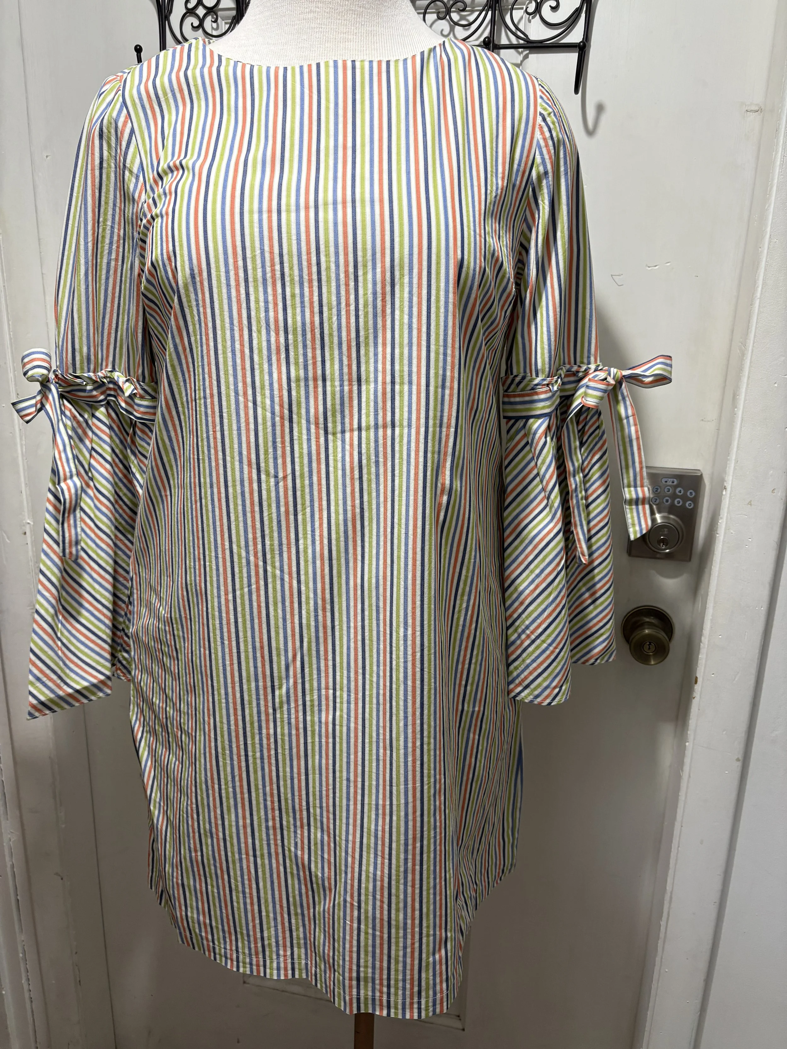 Striped Dress Ice Brand Size 10