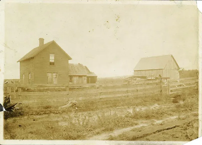 Historical photo Michigan Farm homestead