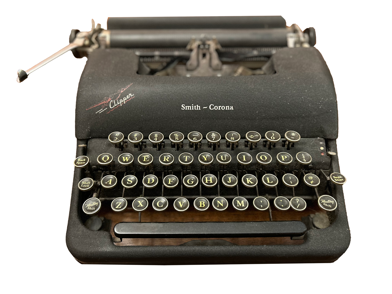 Old retro typewriter from author's family