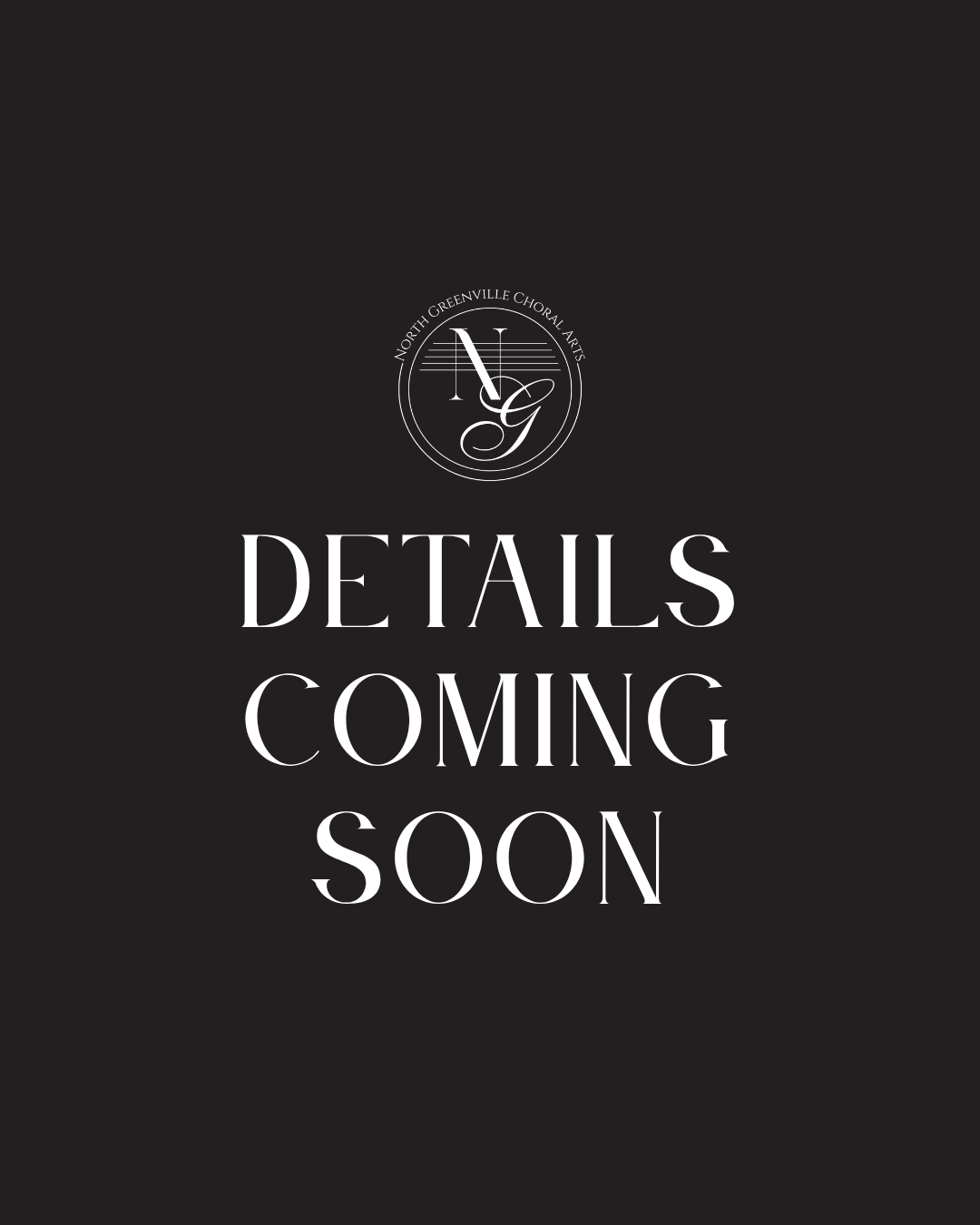 Details Coming Soon