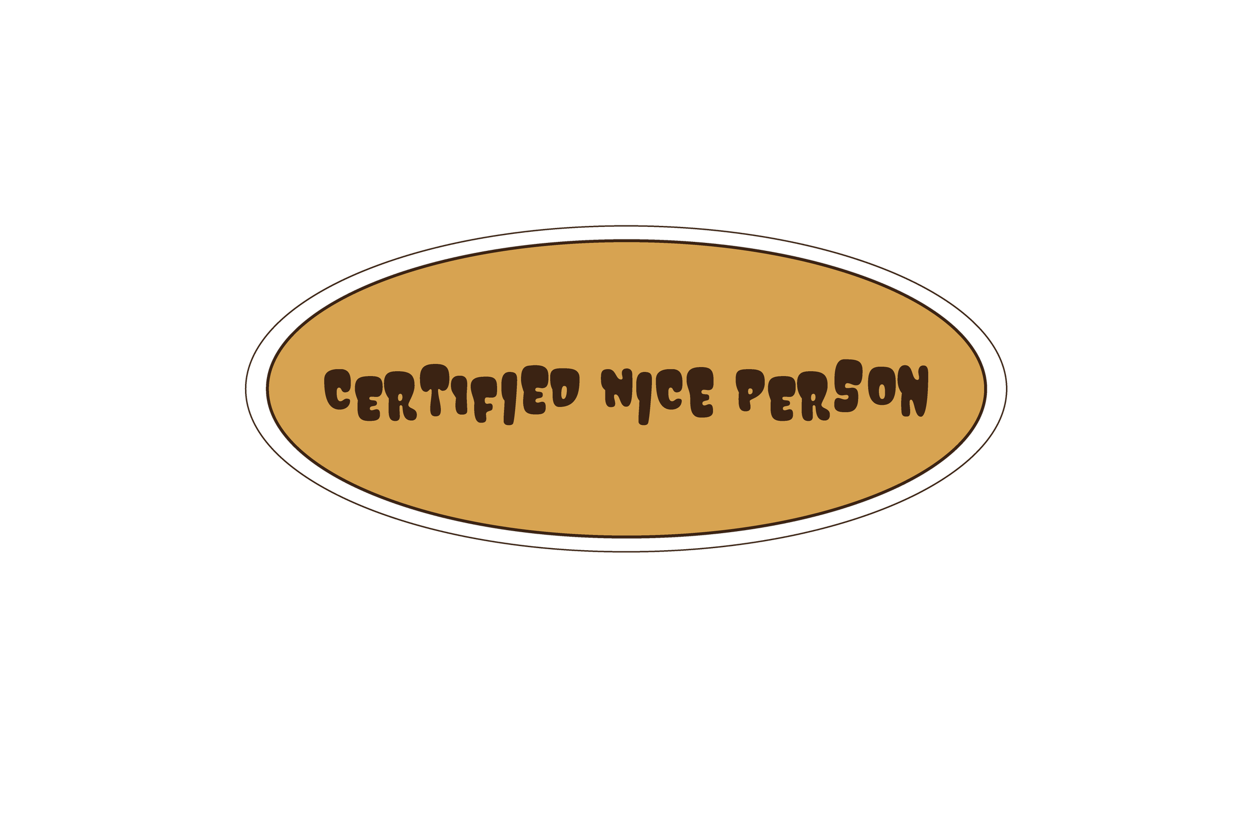 Nice Person Sticker