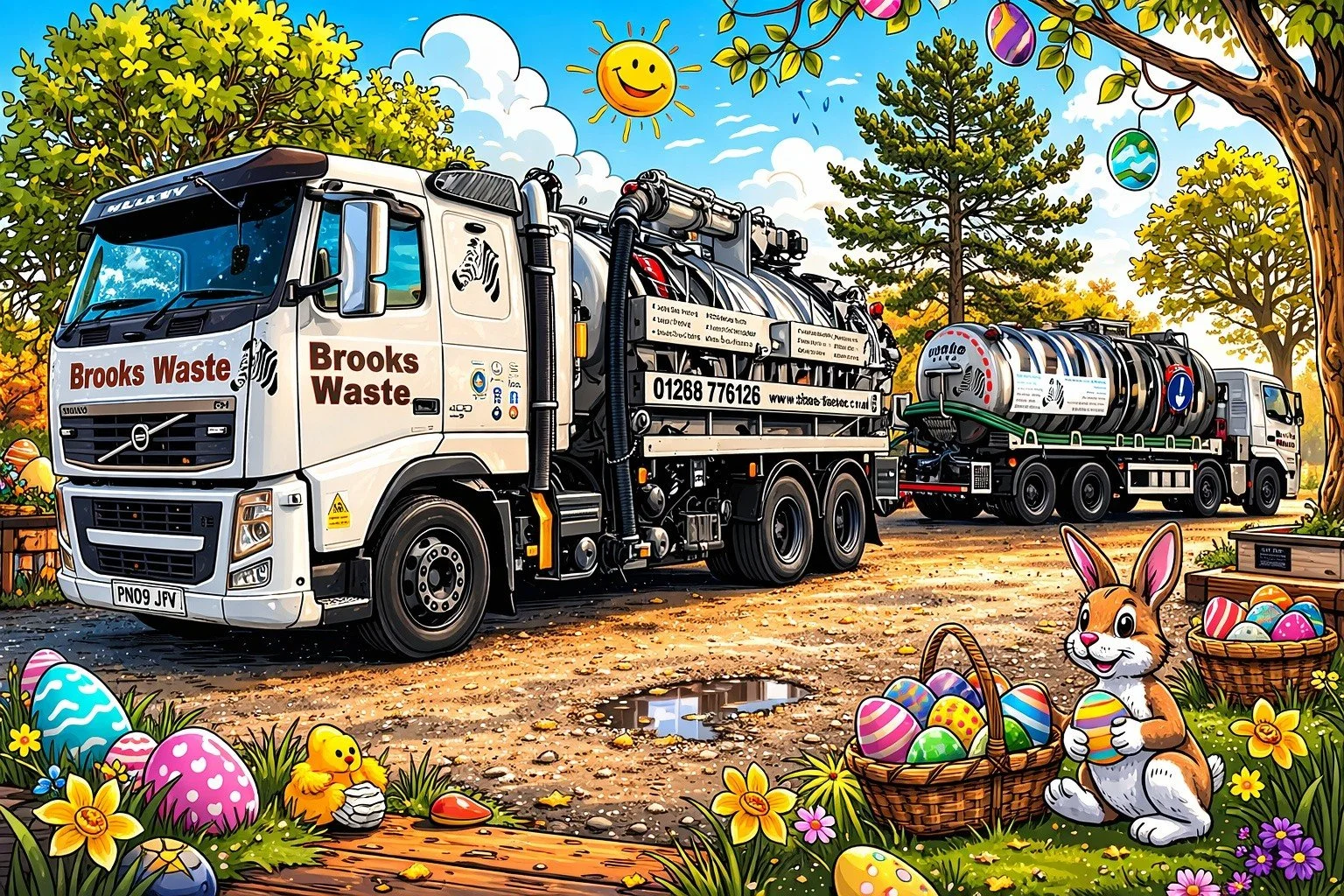 🐰🌼 Happy Easter from Brooks Waste! 🌼🐰

Wishing all of our customers and team a wonderful Easter weekend. We hope it&rsquo;s filled with plenty of chocolate, family time, and a well-deserved break 🐣

Our team will be on call over the bank holiday