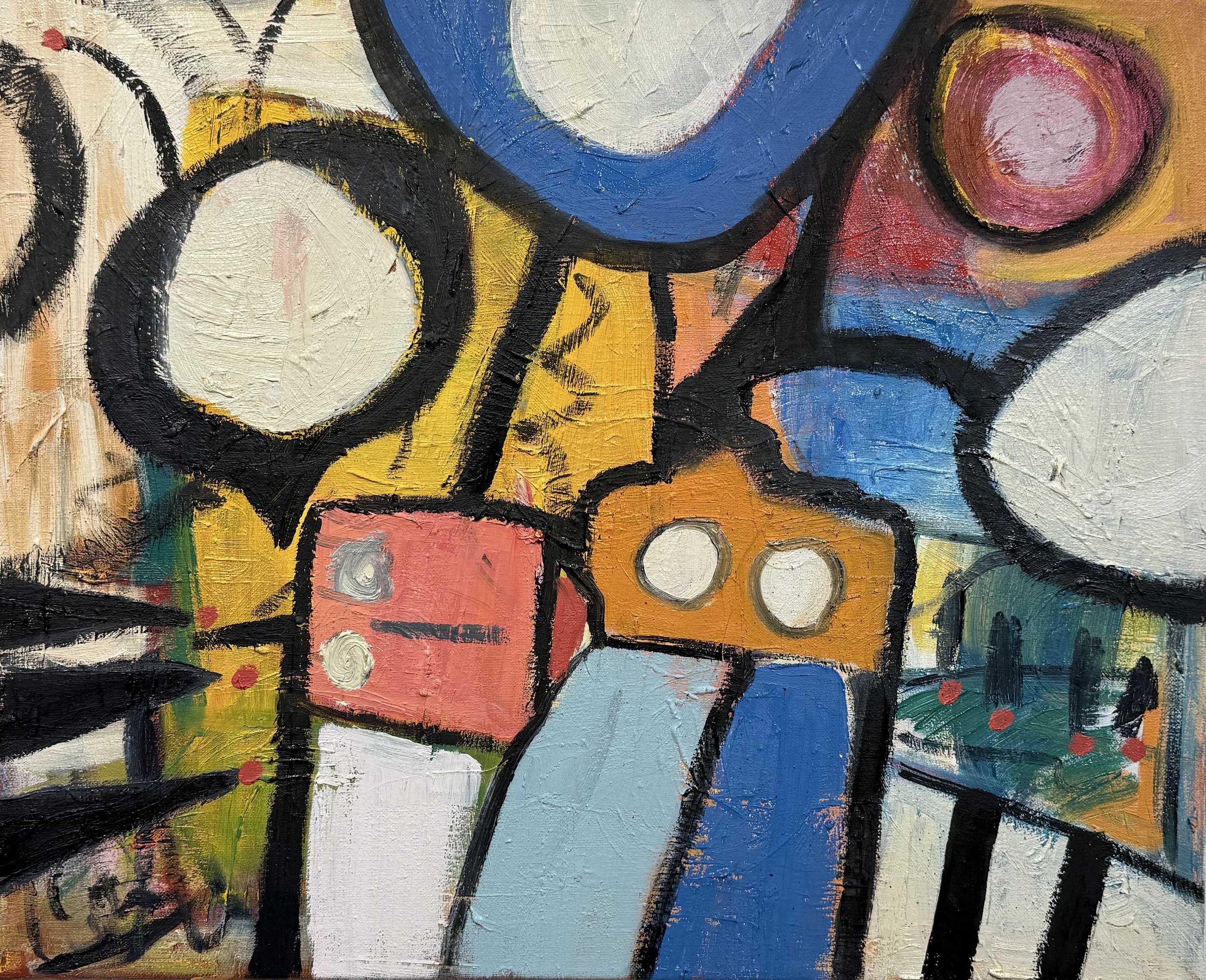 Delia, oil on canvas, 24X36, 2024