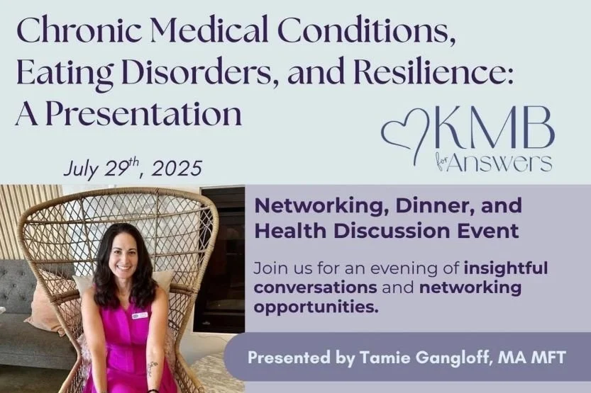 Chronic Medical Conditions, Eating Disorders and Resilience - A Presentation with KMB for Answers - Rochester NY