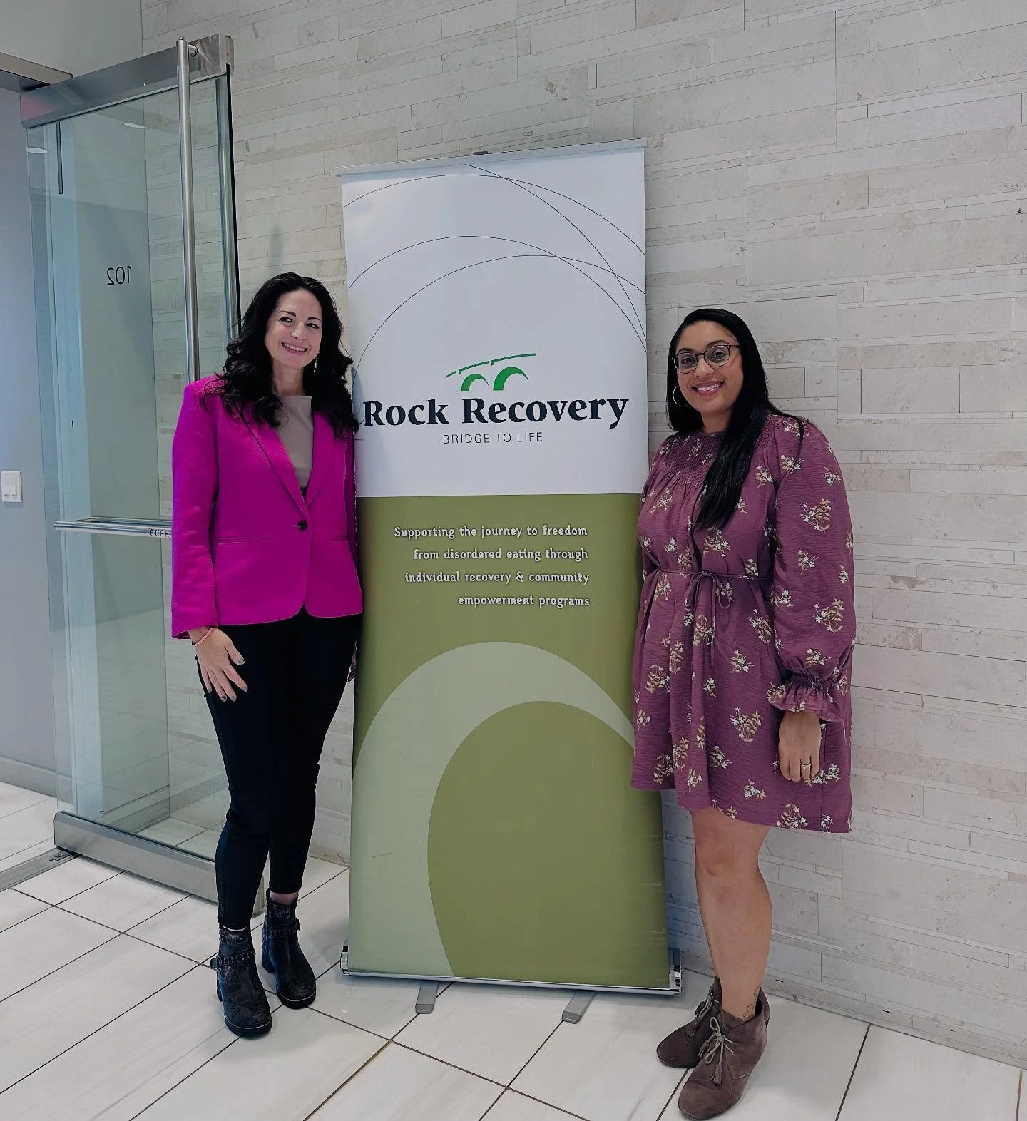 🌟 Huge thank you to everyone who came out today to support me and Rock Recovery! It was an honor to dive into important discussions about chronic illness, eating disorders, resilience, and body image. 💪✨ A special shoutout to the incredible DC Metr