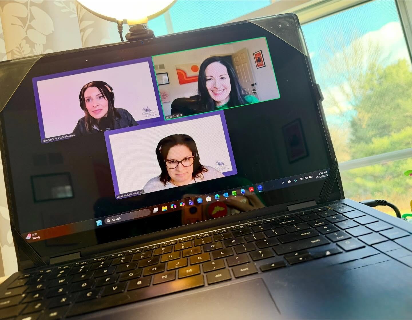 ✨ Today was such a full-circle moment. Sitting down with Samantha and Laura from The Renfrew Center for the All Bodies. All Foods. podcast reminded me just how much this place shaped my life. 💜 🎤

We talked about eating disorders, chronic illness, 