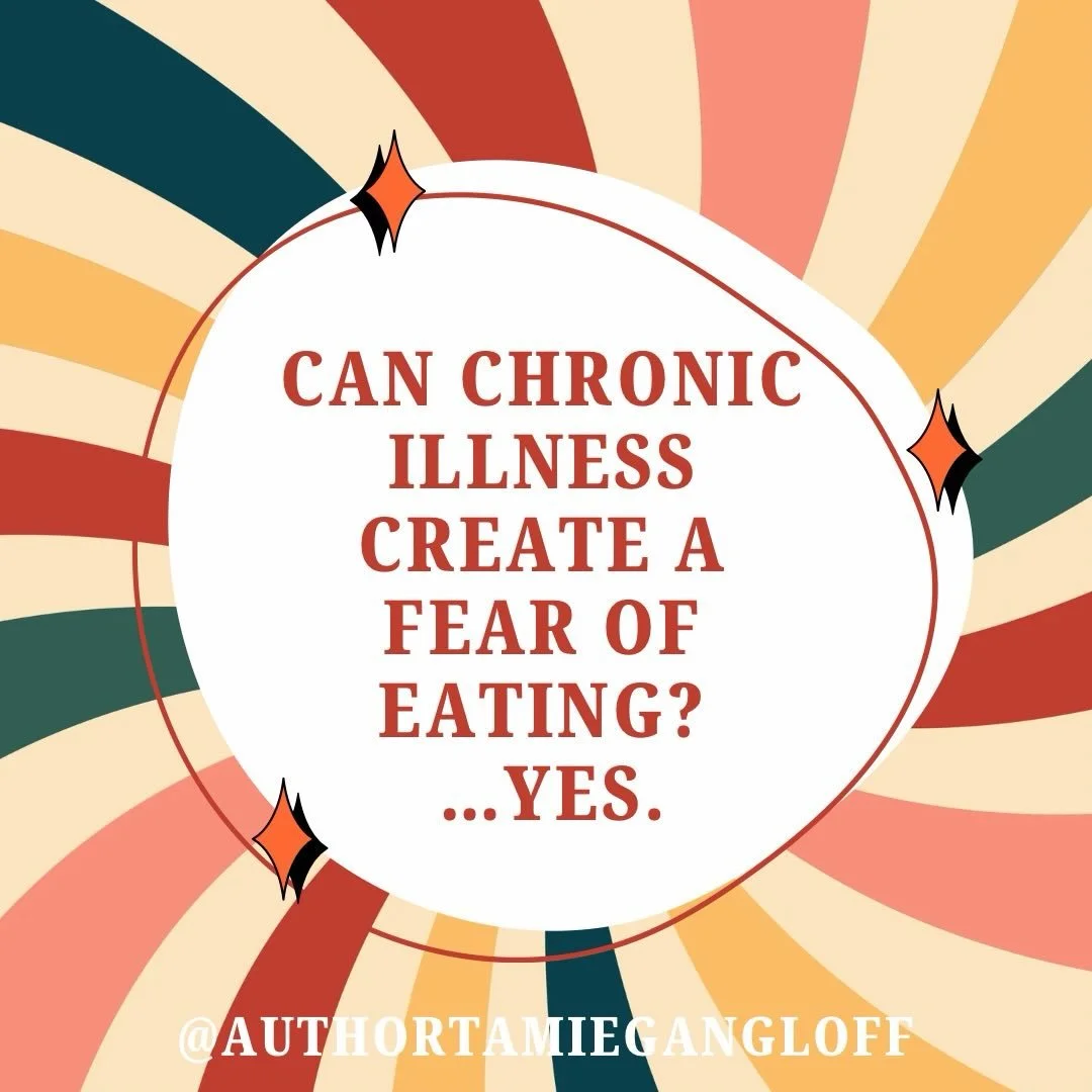 Can chronic illness create a fear of eating?
Absolutely &mdash; and it&rsquo;s something we don&rsquo;t talk about nearly enough.

Illness can make eating painful, uncomfortable, or unpredictable, and that can naturally lead to anxiety around food. S