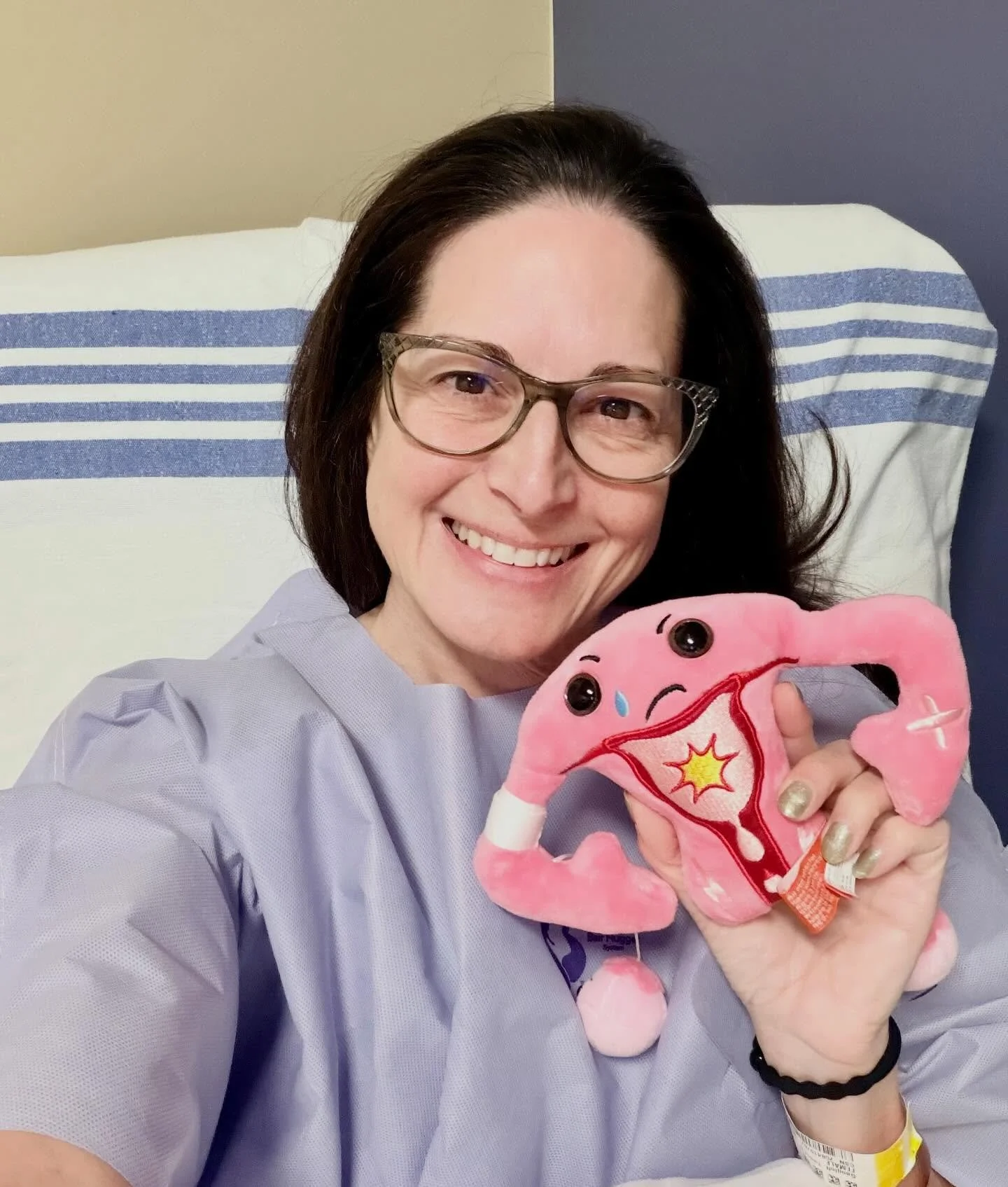 See you on the other side #byebyeuterusandcervix #hysterectomyjourney❤️&zwj;🩹