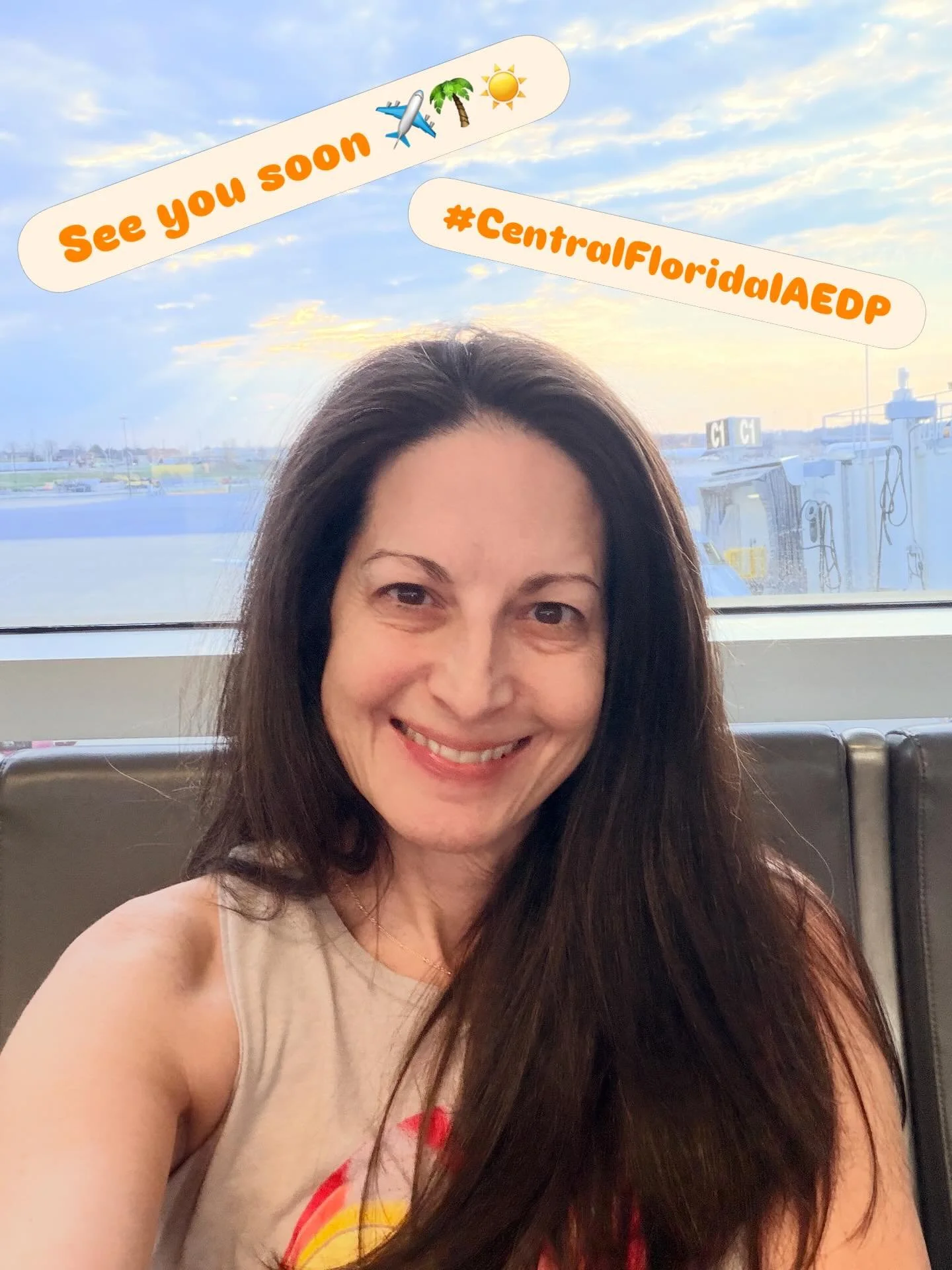See you soon!!! I hope to see you at Central FL IAEDP tomorrow!! #chronicillness #eatingdisorders #mentalhealth #speaking #author ✈️🌴