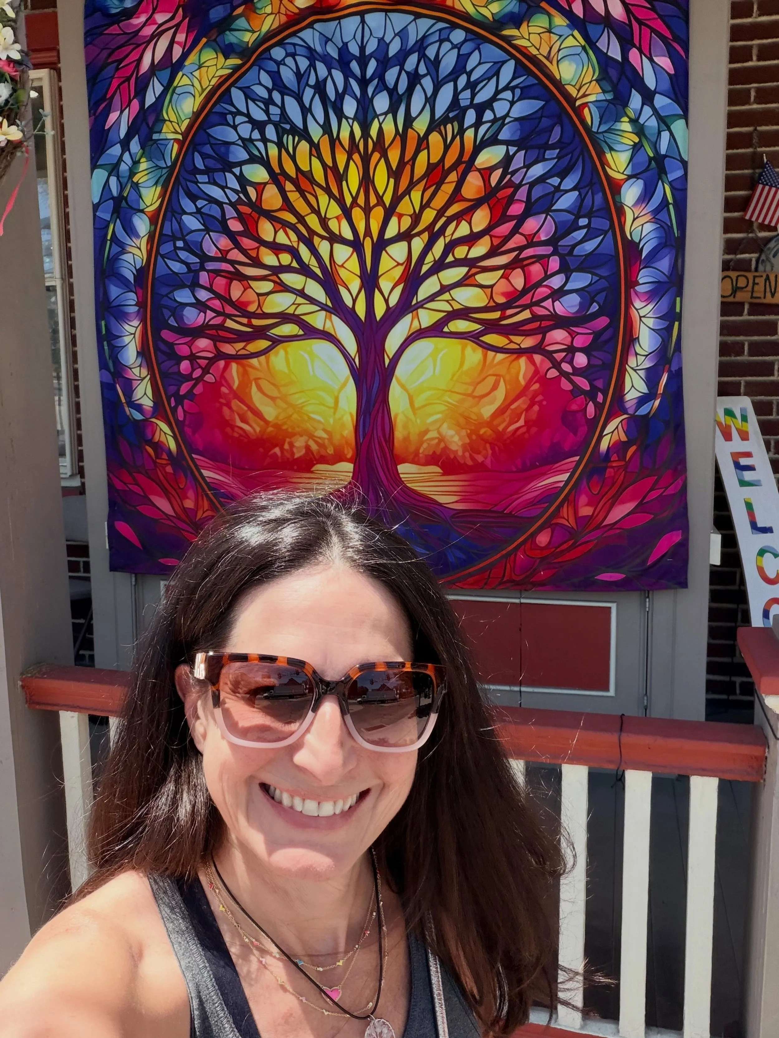Because sometimes you need to make a little detour on your way to your work trip to get some healing crystals! I have been getting so much out of reiki &amp; one of the things we talked about is trying Healing Stones. They were amazing here! Thank yo