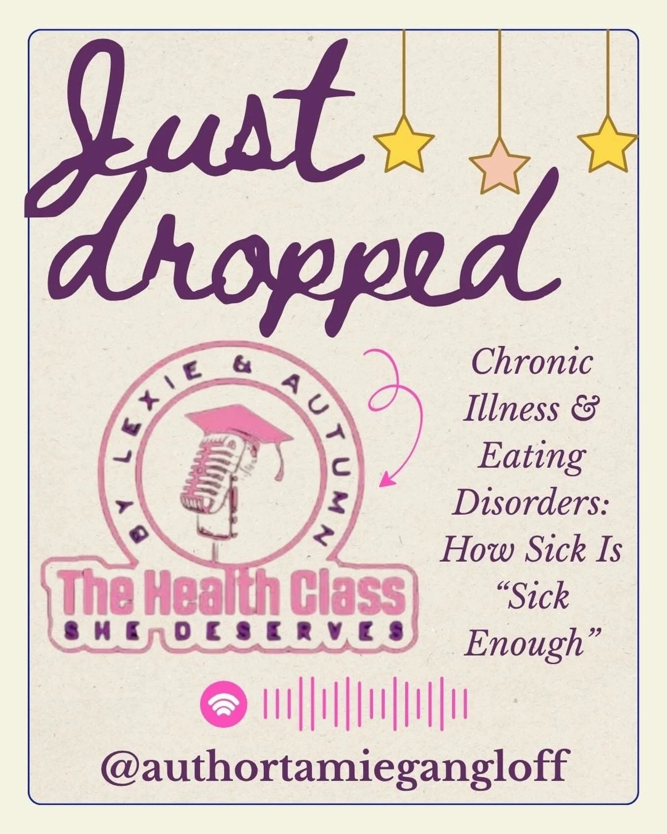 Thrilled to share this meaningful conversation with Autumn on the health class she deserves podcast! 🌟✨ We dive into women&rsquo;s health and empower each other to prioritize well-being. Join us and be inspired! 🧠💪 #WomensHealth #HealthClass #podc