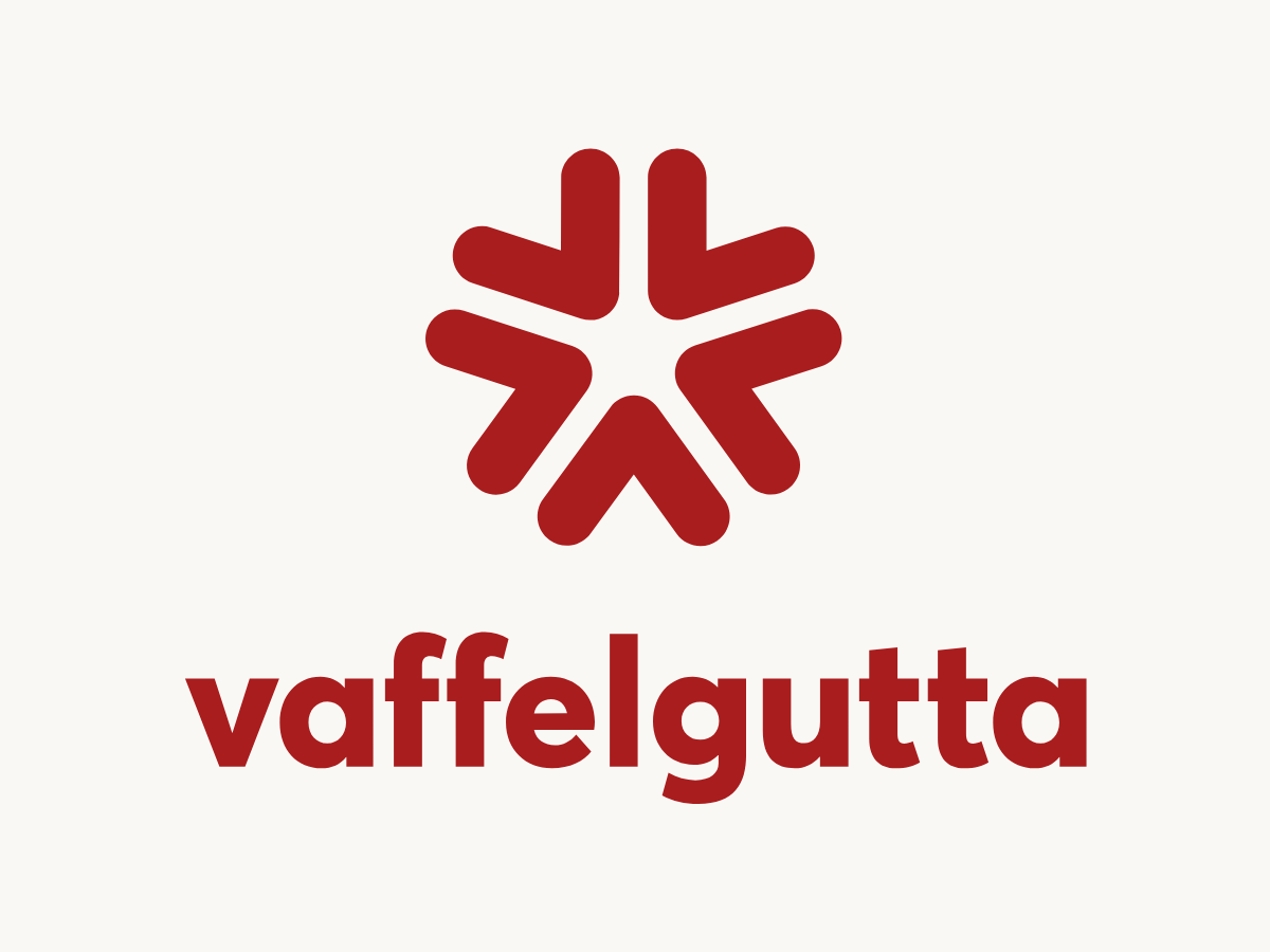 Vaffelgutta logo