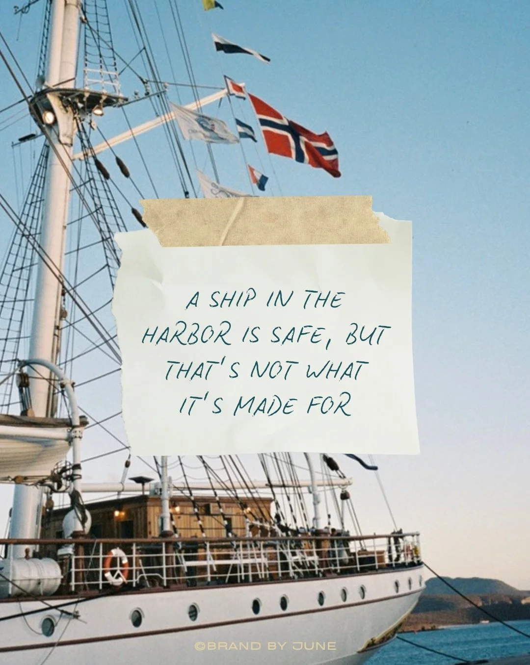 This winter, I went sailing with Statsraad Lehmkuhl in the Pacific Ocean. For two weeks, I hauled ropes to set the sails, climbed the rig to furl the sails, practiced knots, tried to stay on course at the helm and swam in the deep open water.

Somewh