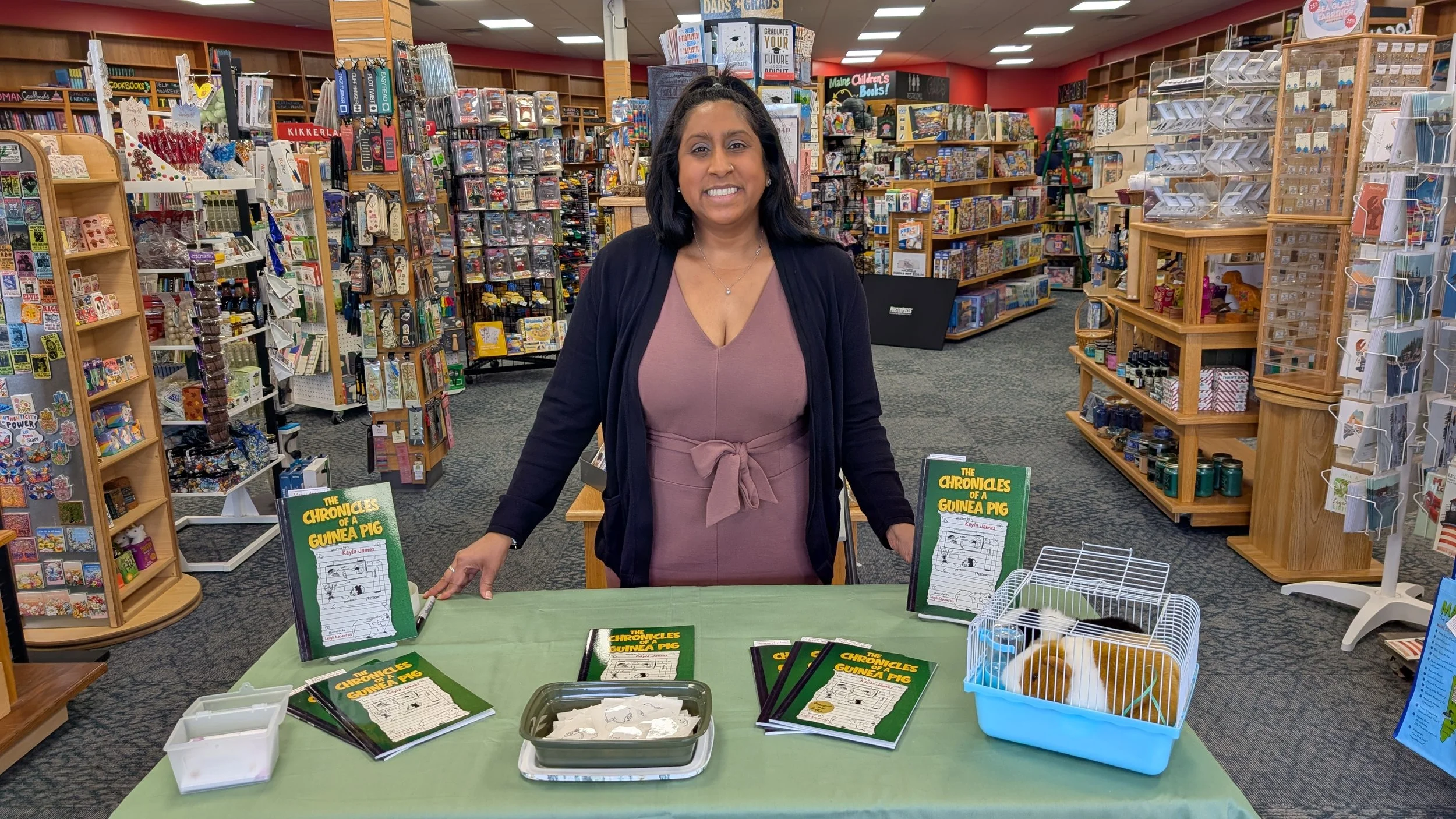 The absolute best surprise! 🥹 A sweet local family brought their own copy of The Chronicles of a Guinea Pig back to the store just to get it signed.

Moments like this make every hour at the writing desk completely worth it! Thank you for sharing th