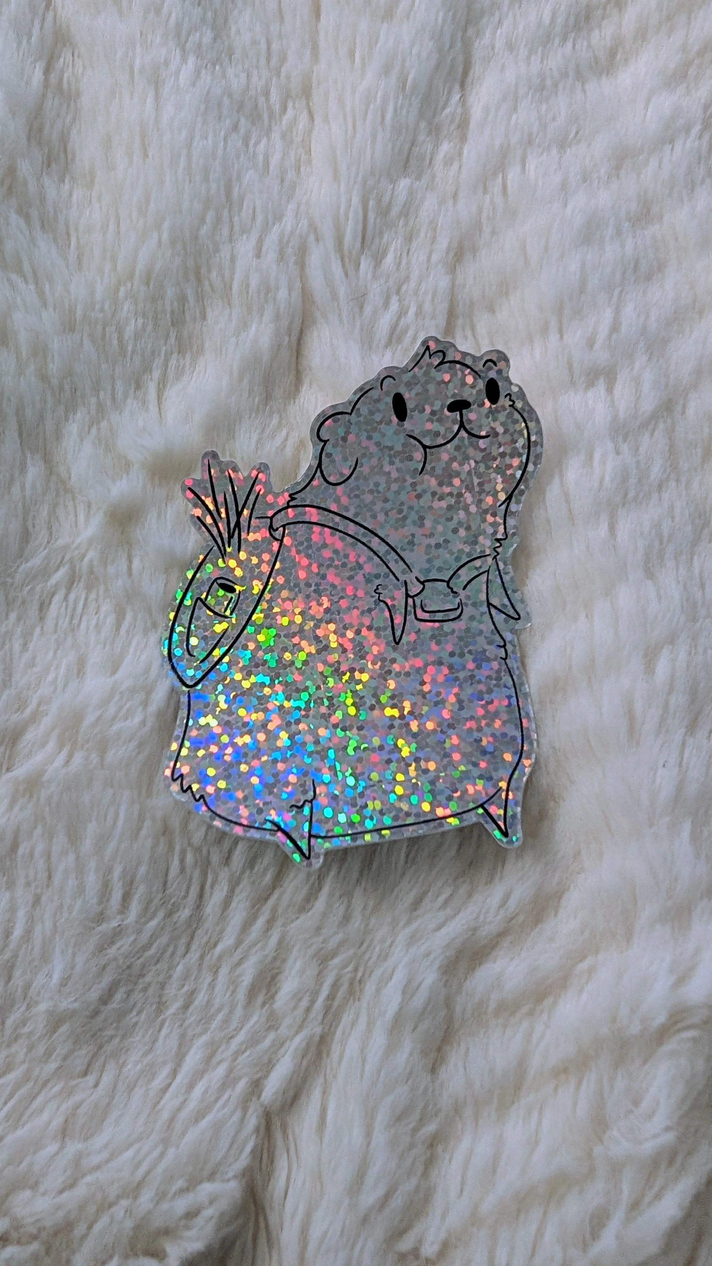 Riffraft Glitter  sticker