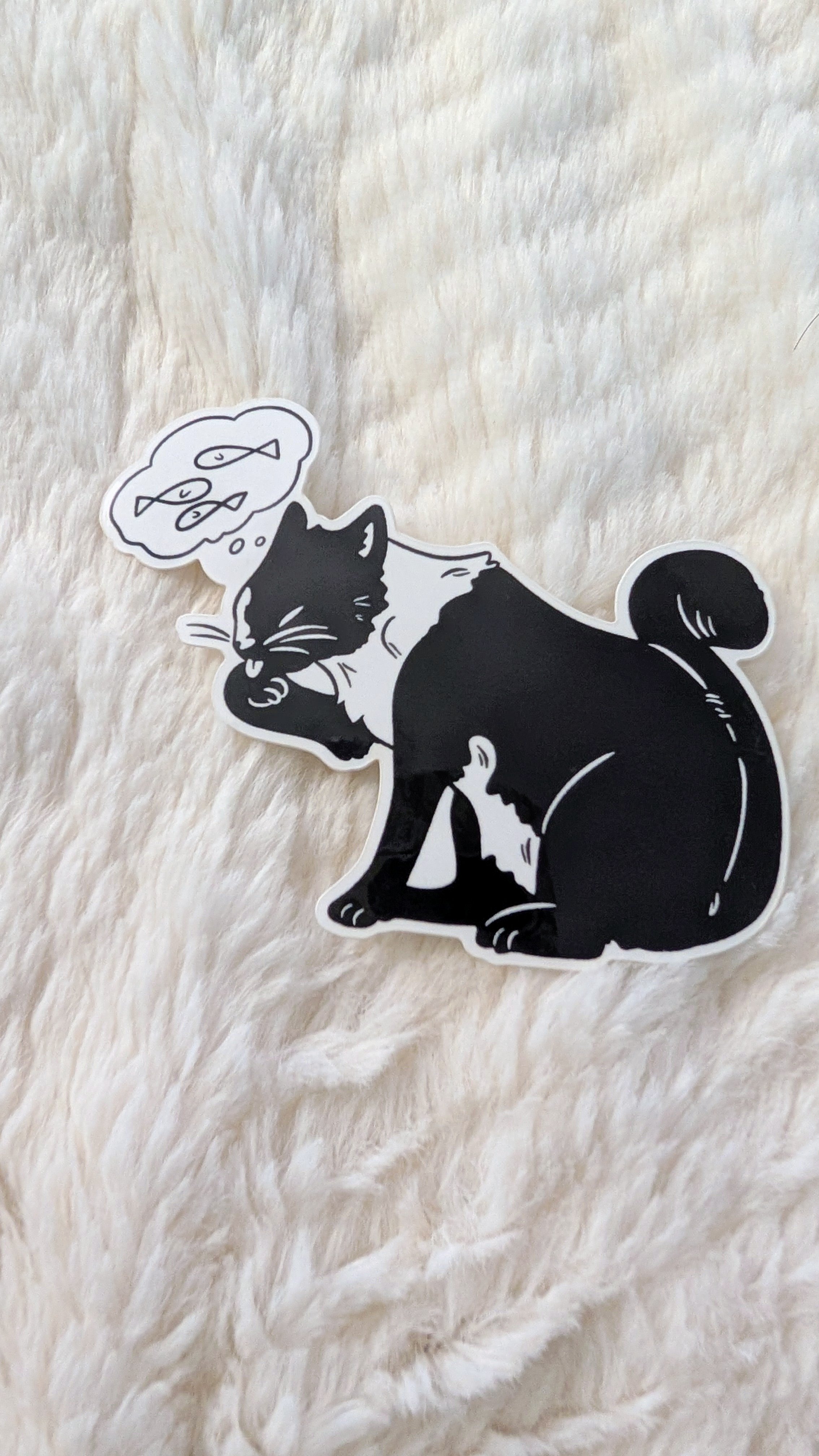 Felicia the cat sticker