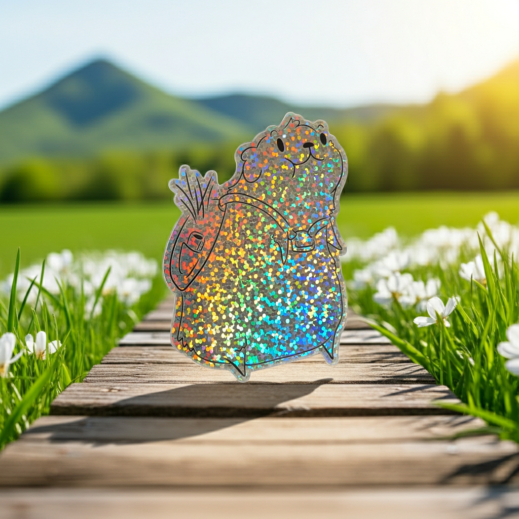 Riffraft Glitter  sticker