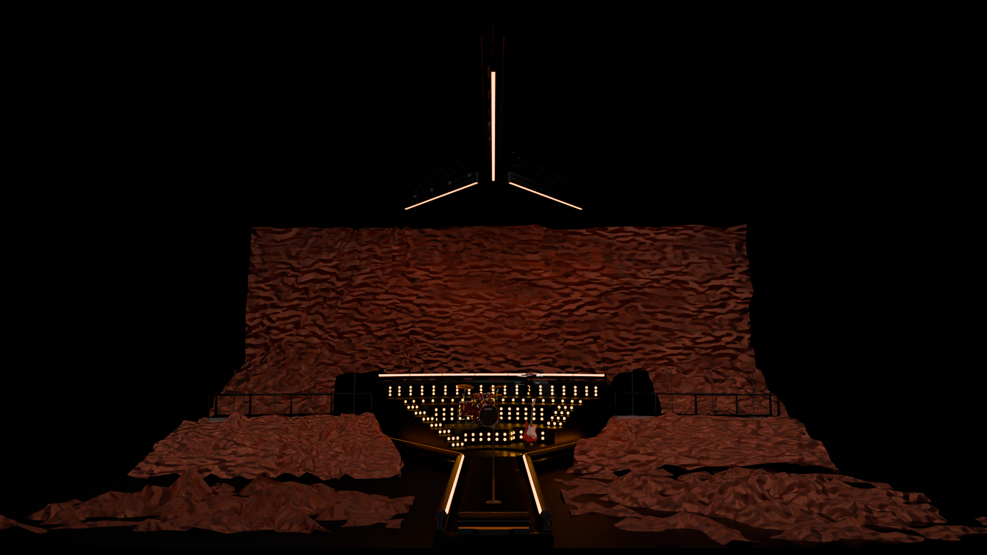 Vue d'ensemble 3D sur Blender