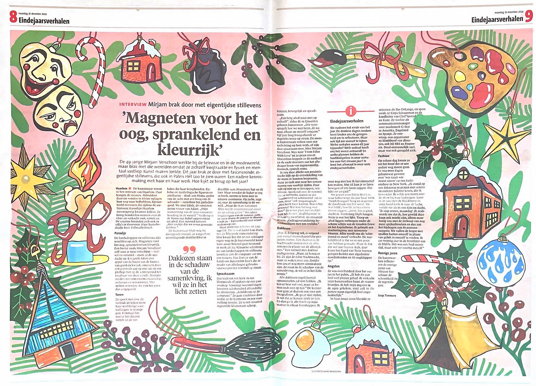 HAARLEMS DAGBLAD & IJMUIDER COURANT  - PRINT & ONLINE 